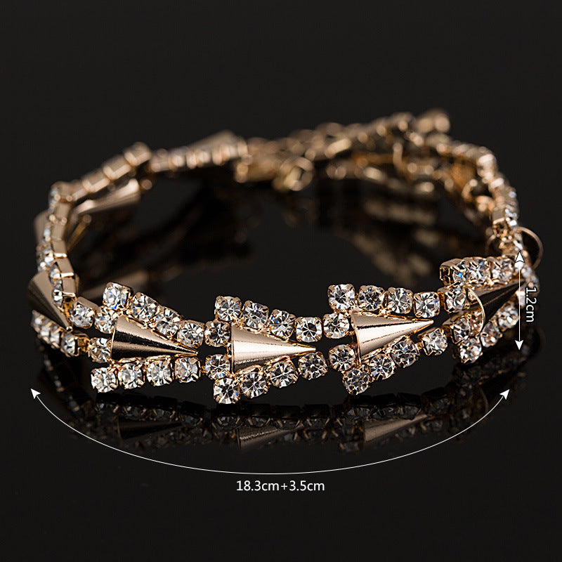 OMNI™ Women's Water Diamond Gold Electroplated Bracelet