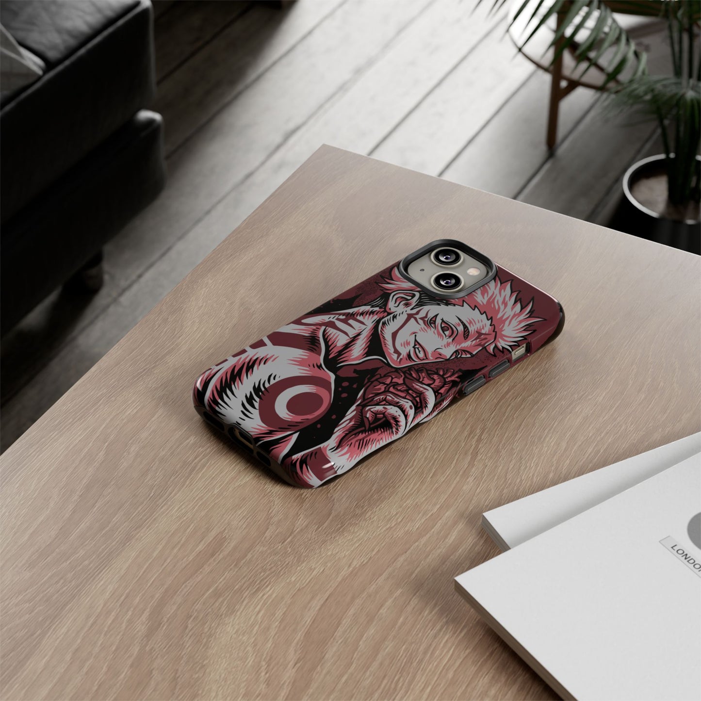 OMNI™ Jujutsu Kaisen Cursed King Sukuna Double Layered Phone Case