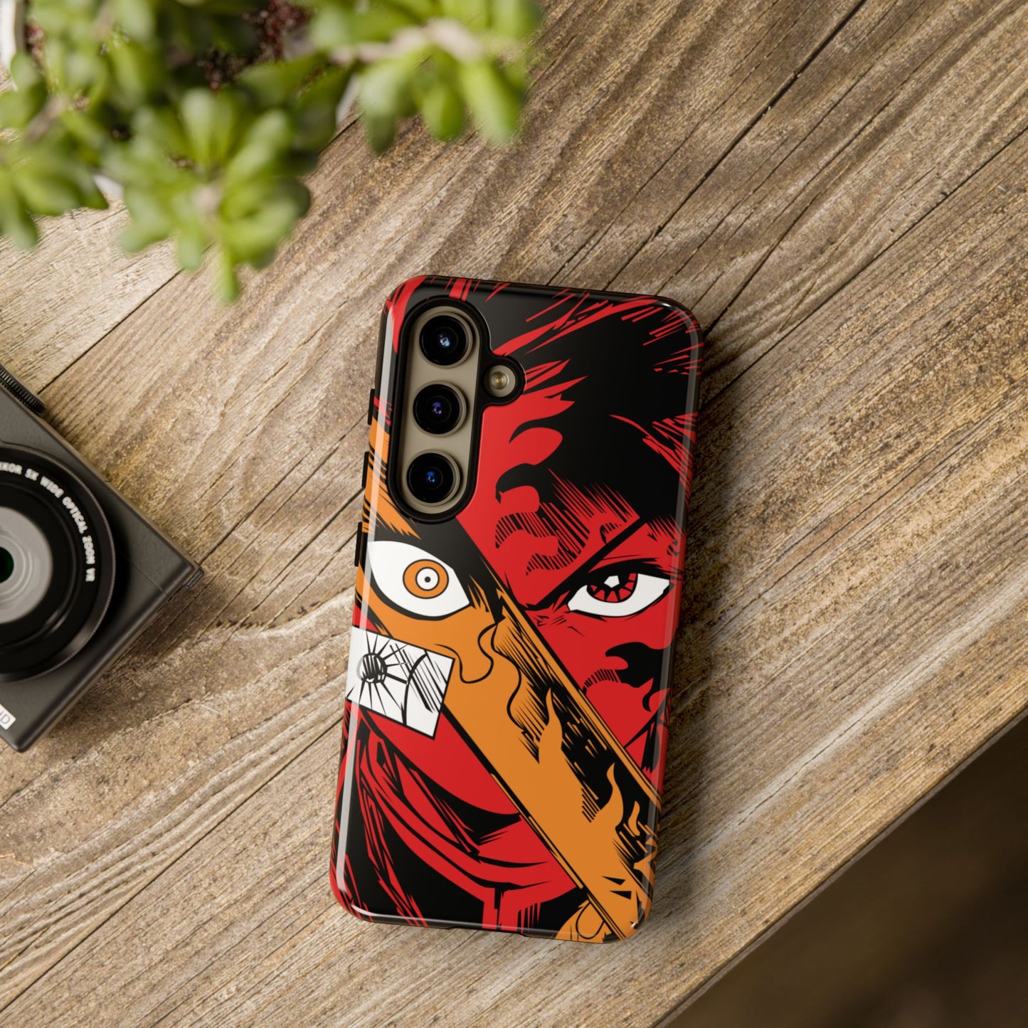 OMNI™ Demon Slayer Tanjiro Kamado Slayer Mark Double Layered Phone Case