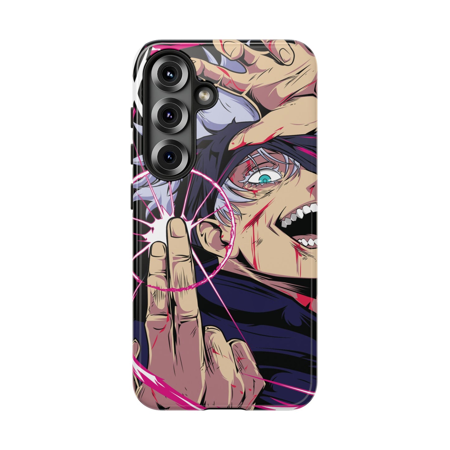 OMNI™ Jujutsu Kaisen Satoru Gojo Reversal Red Technique Double Layered Phone Case