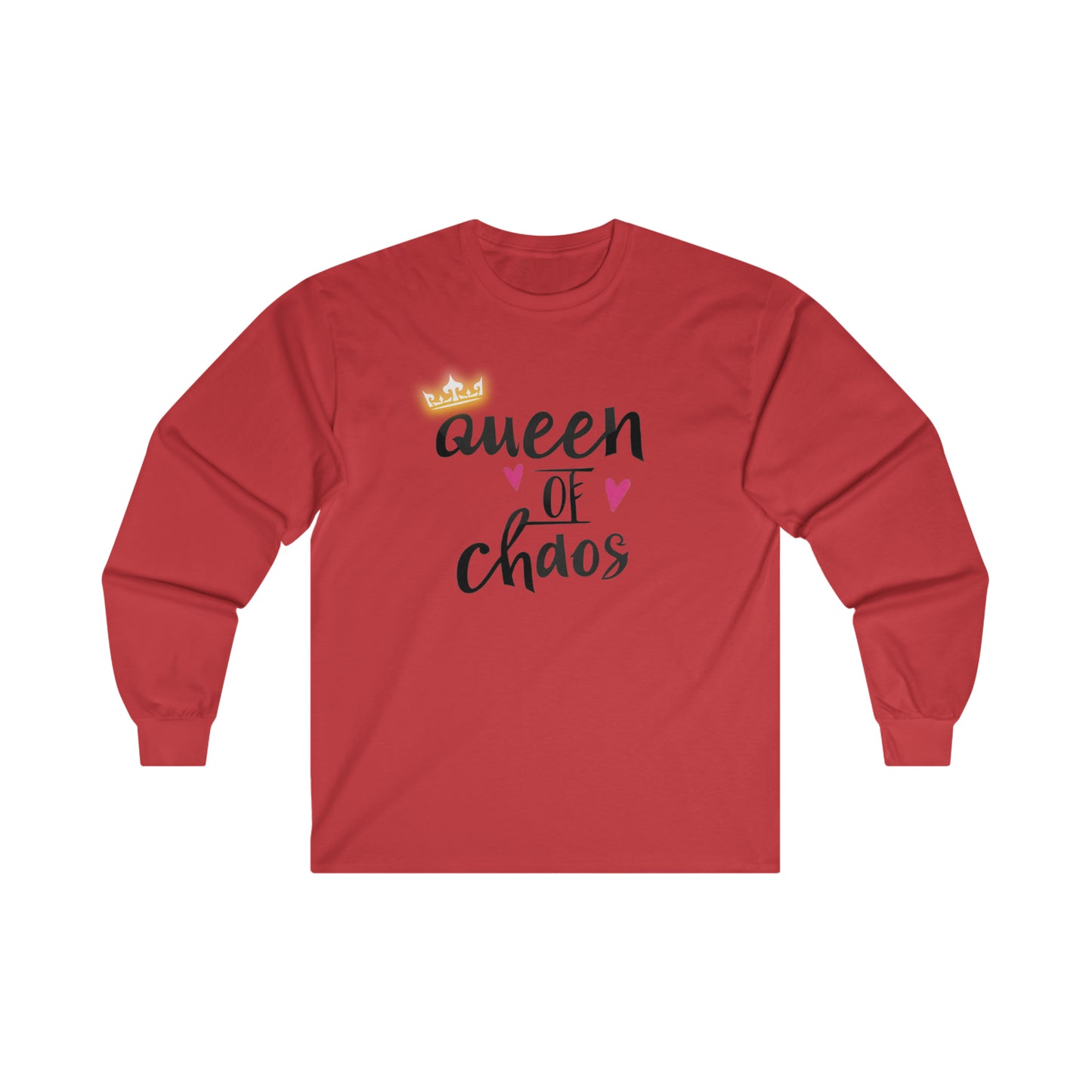 OMNI™ Queen Of Chaos Women's Ultra Cotton Long Sleeve T-Shirt