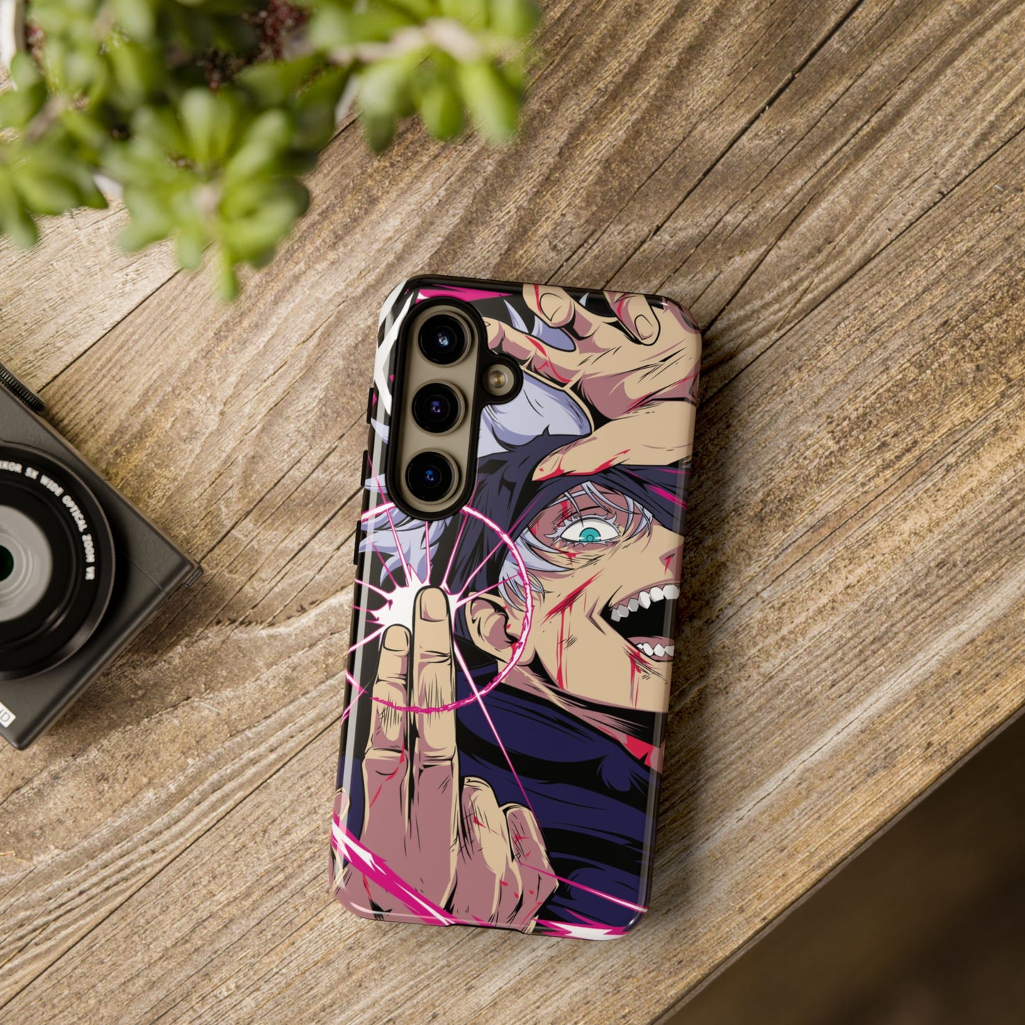 OMNI™ Jujutsu Kaisen Satoru Gojo Reversal Red Technique Double Layered Phone Case