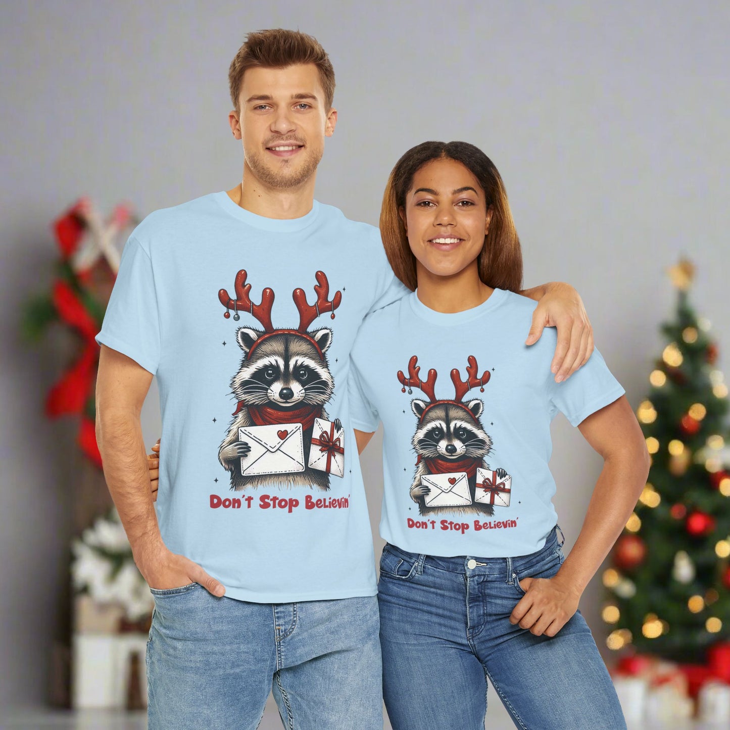 OMNI™ Don't Stop Believin' Unisex Heavy Cotton T-Shirt