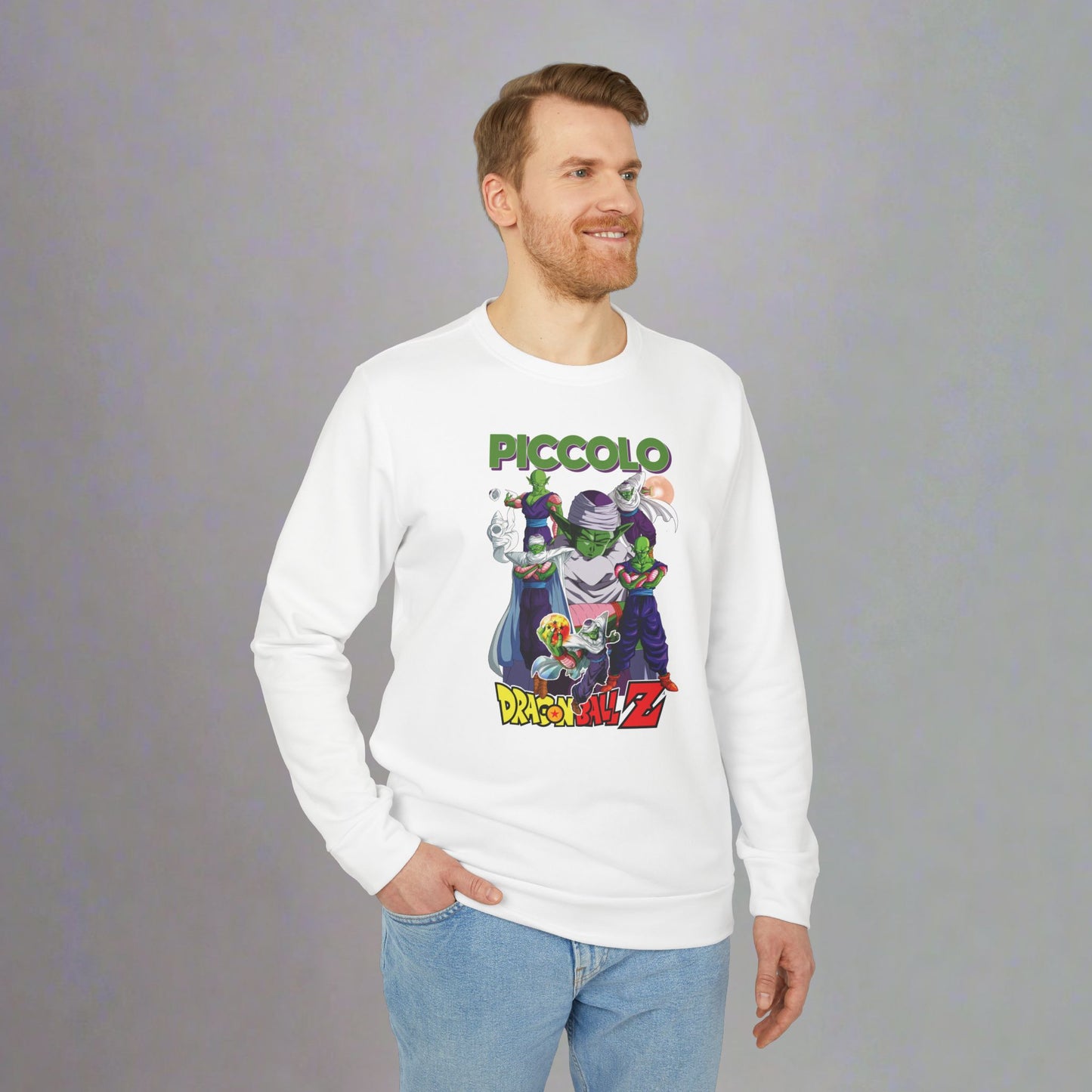 OMNI™ Dragon Ball Z Piccolo Adidas Unisex Fleece Crewneck Sweatshirt