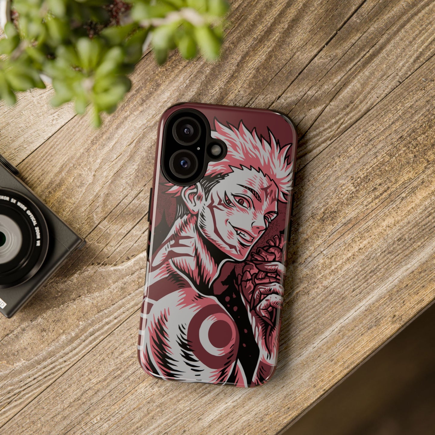 OMNI™ Jujutsu Kaisen Cursed King Sukuna Double Layered Phone Case