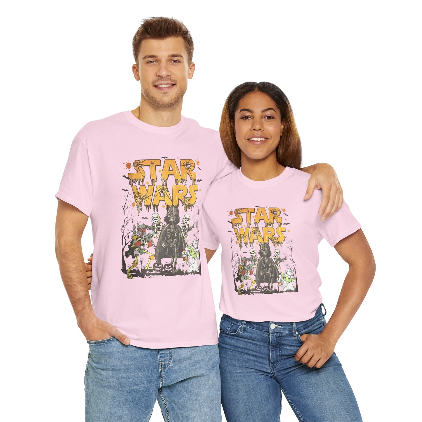 Star Wars Halloween Unisex Heavy Cotton T-Shirt