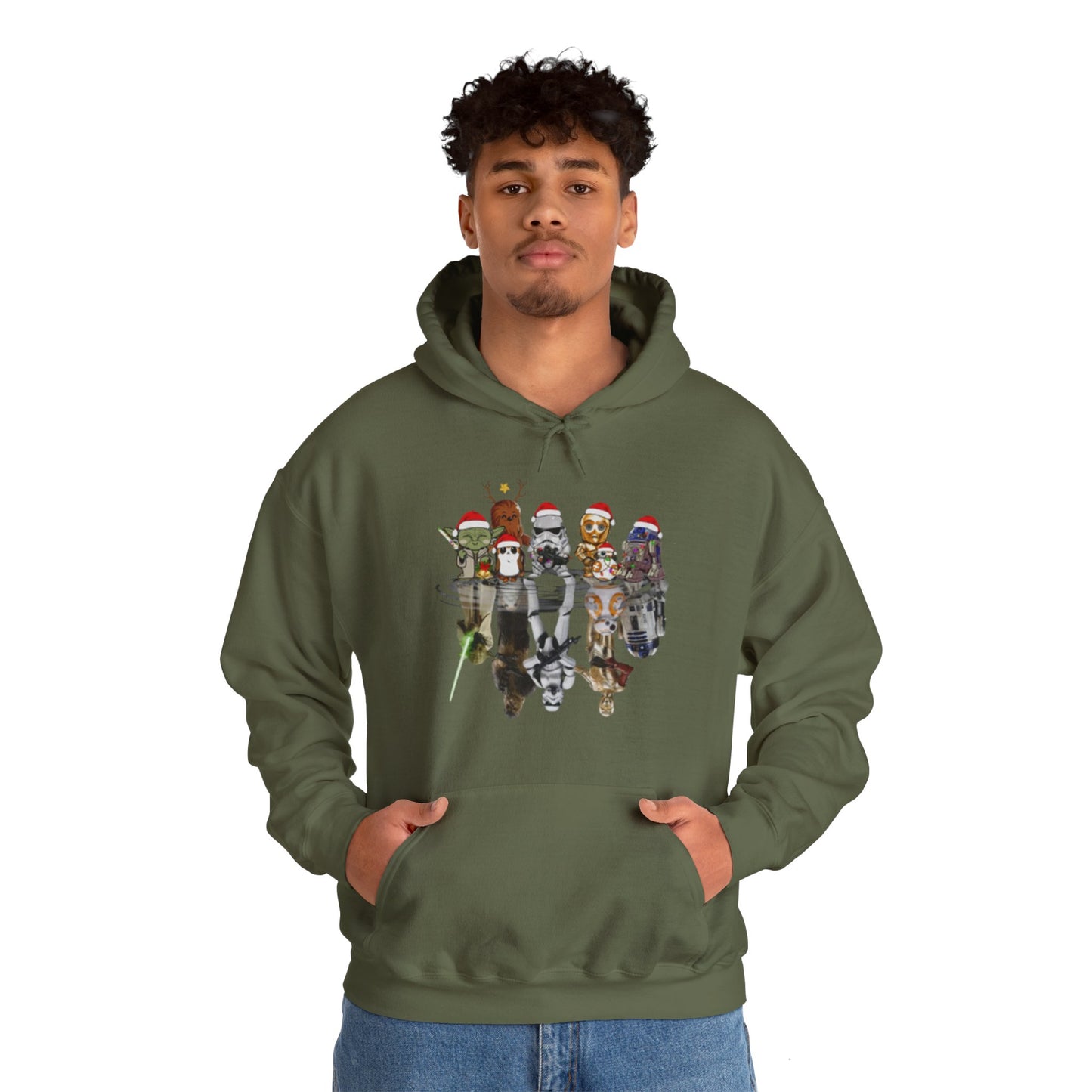 Star Wars Christmas Themed Unisex Hoodie