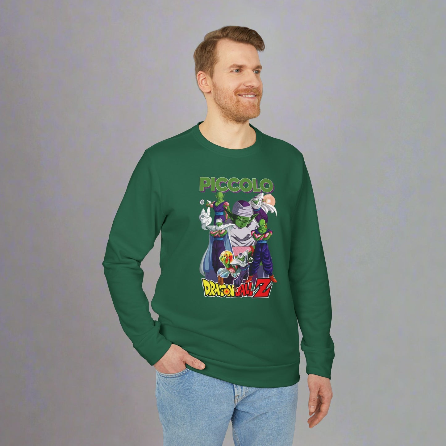OMNI™ Dragon Ball Z Piccolo Adidas Unisex Fleece Crewneck Sweatshirt