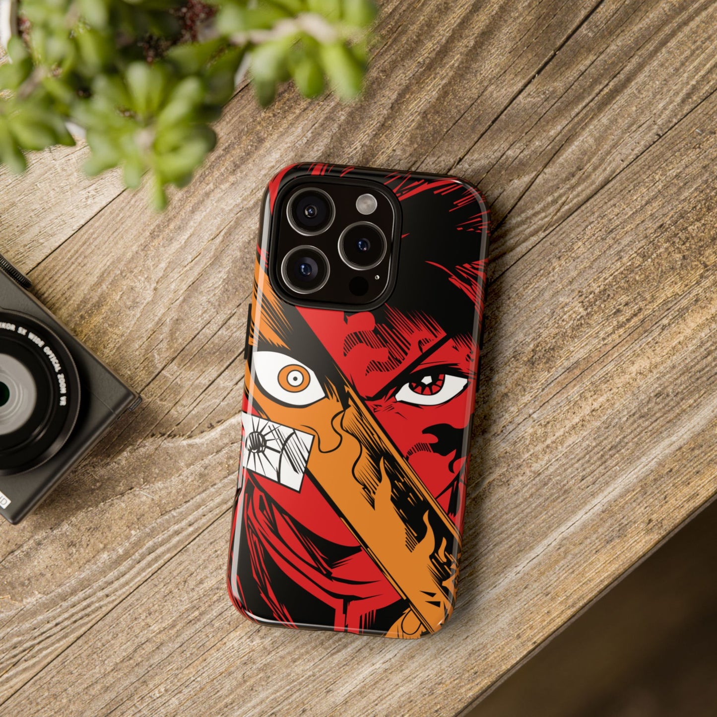 OMNI™ Demon Slayer Tanjiro Kamado Slayer Mark Double Layered Phone Case