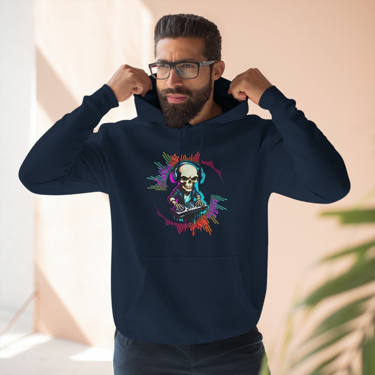 OMNI™ Silhouettes Of My Coffin Unisex Three-Panel Fleece Hoodie (2nd Edition)