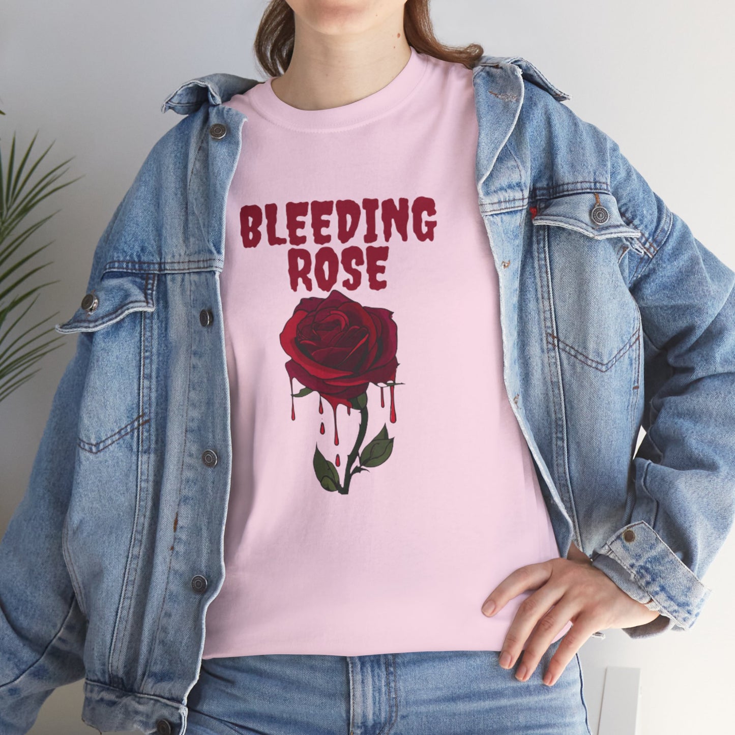 OMNI™ Bleeding Rose Unisex Heavy Cotton T-Shirt