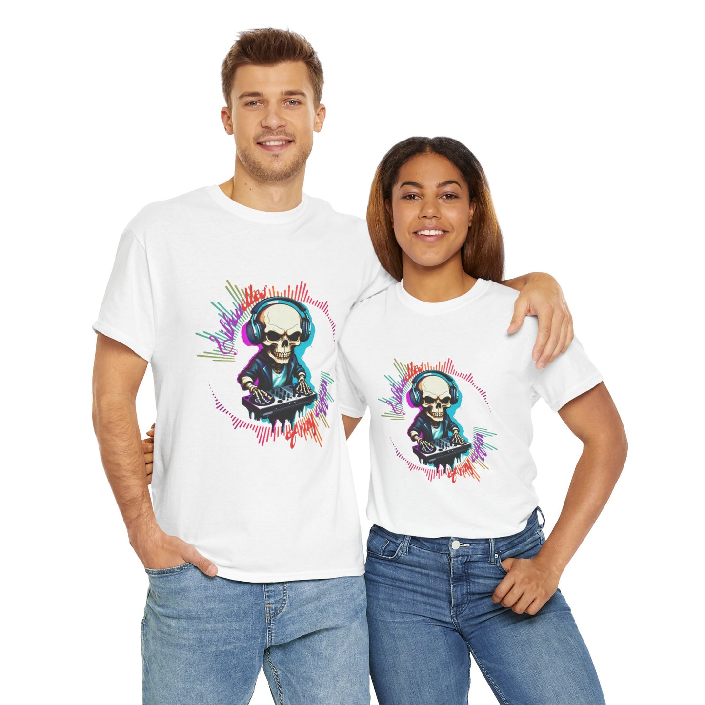 Silhouettes Of My Coffin Unisex Heavy Cotton T-Shirt (2nd Edition)