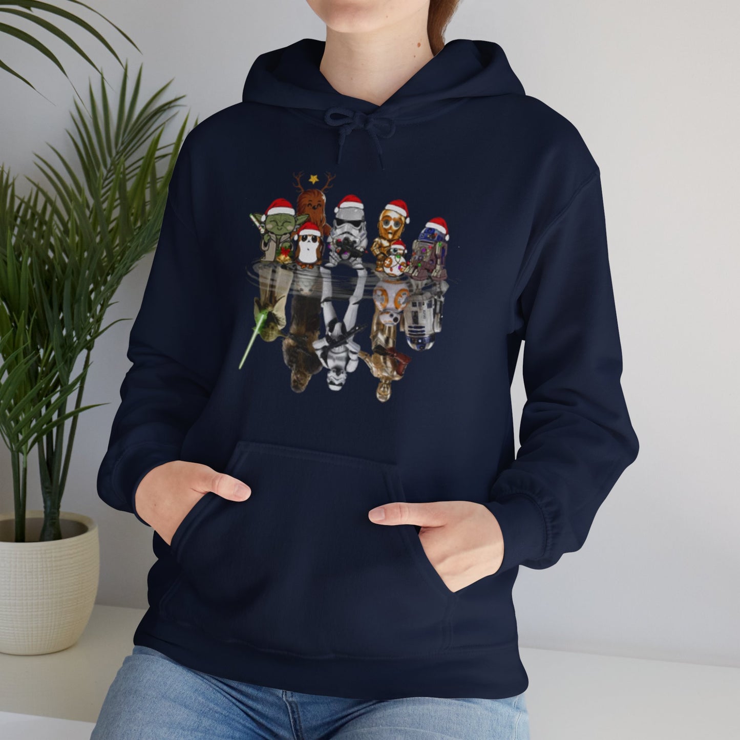 Star Wars Christmas Themed Unisex Hoodie