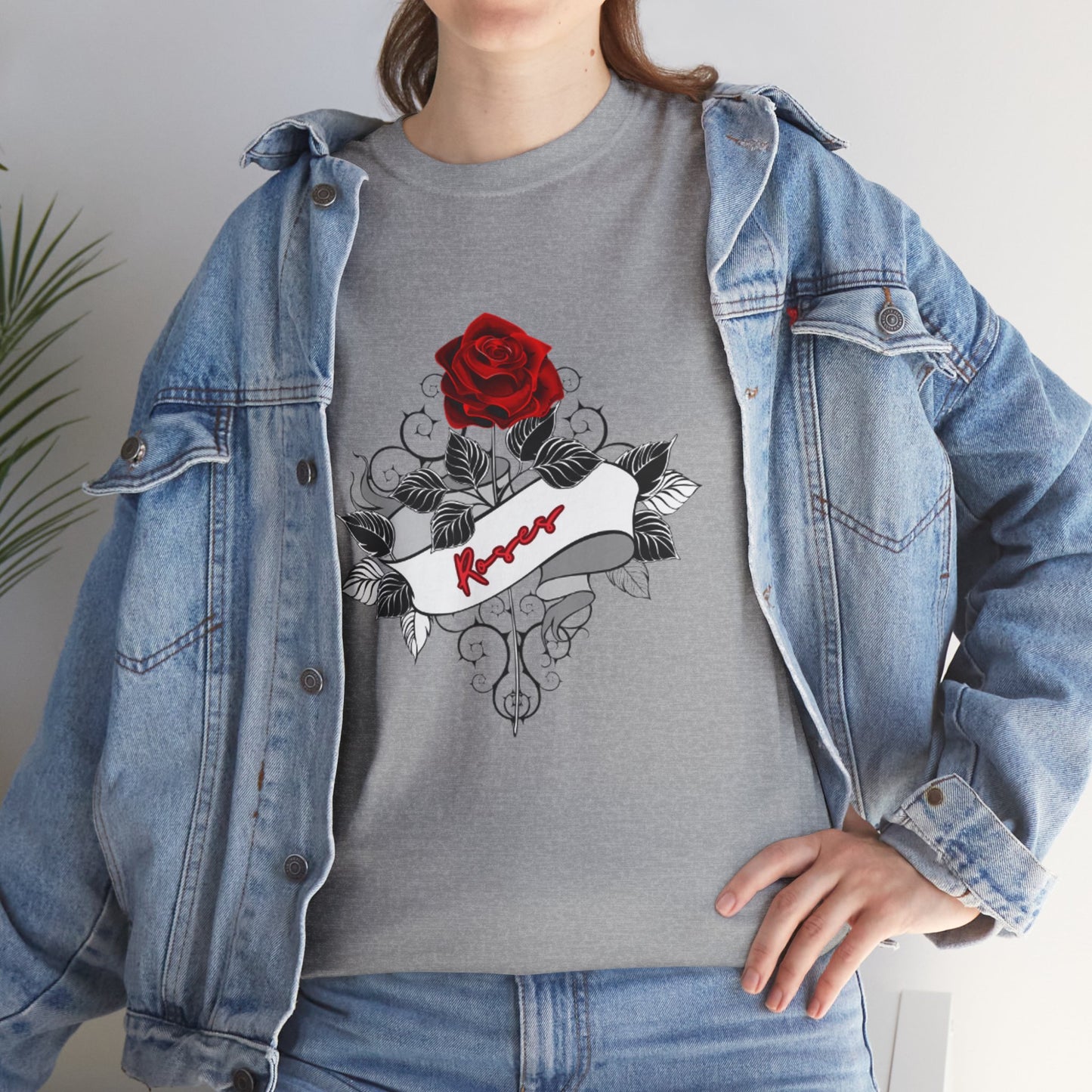 Roses Unisex Heavy Cotton T-Shirt