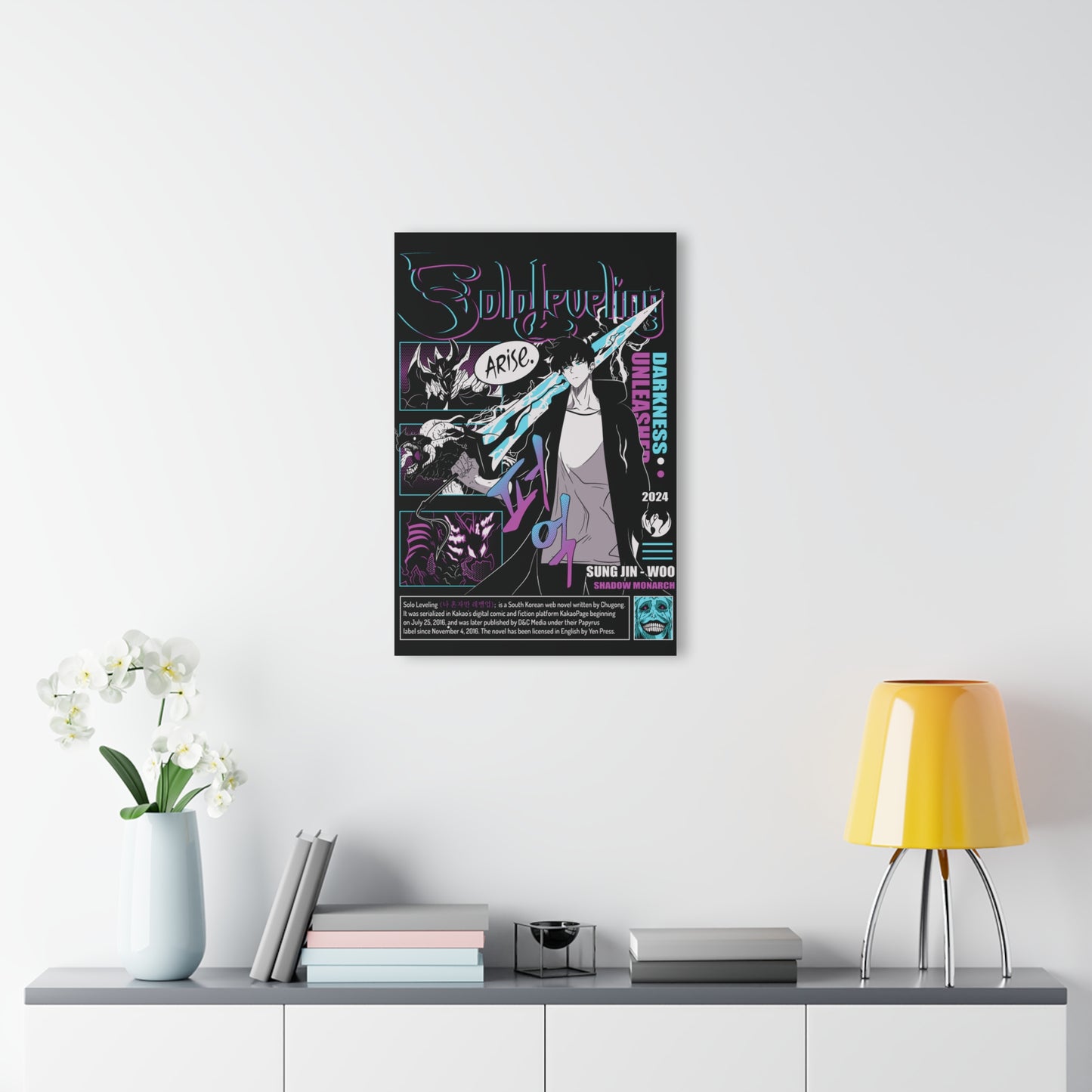 OMNI™ Solo Leveling Darkness Unleashed Acrylic Print