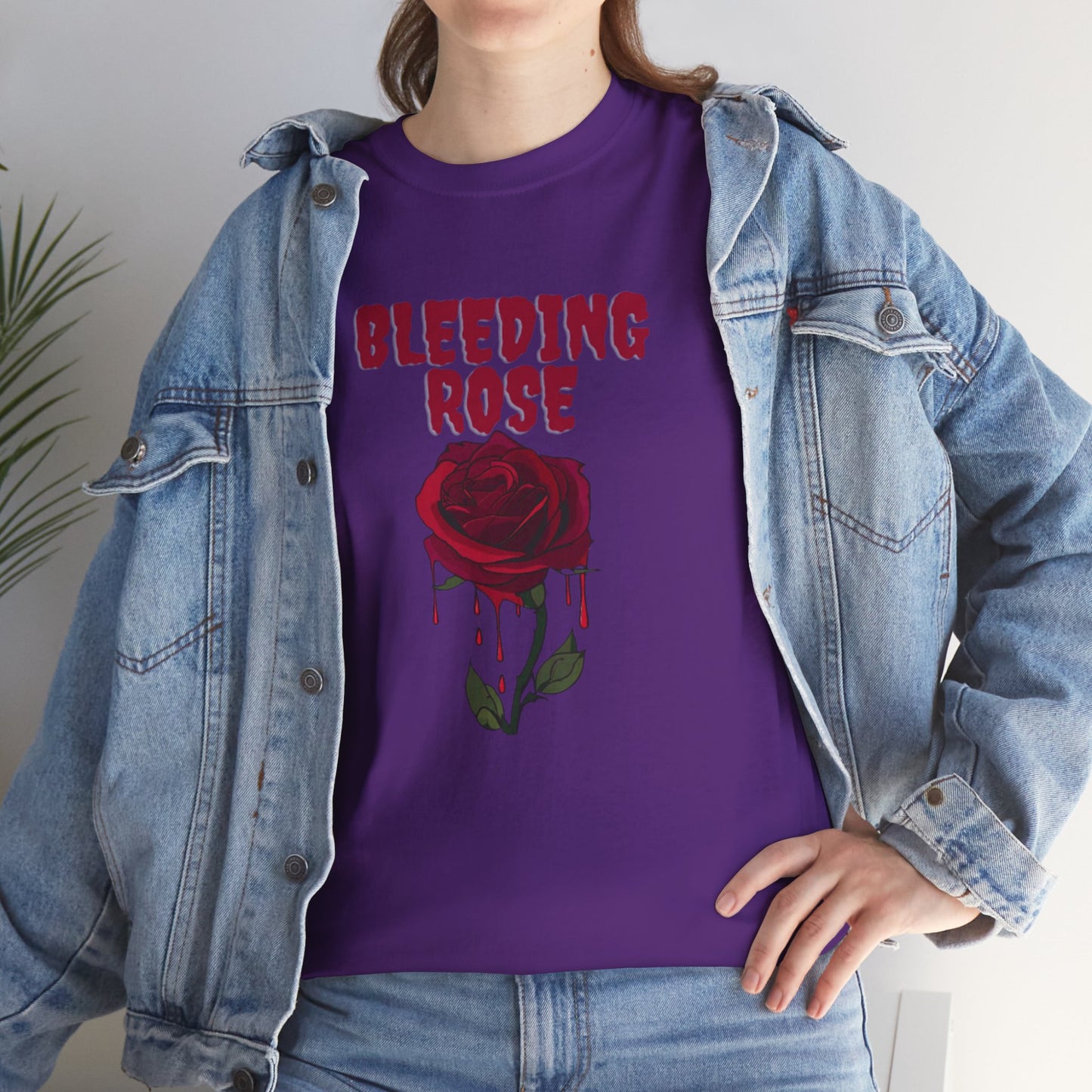 OMNI™ Bleeding Rose Unisex Heavy Cotton T-Shirt