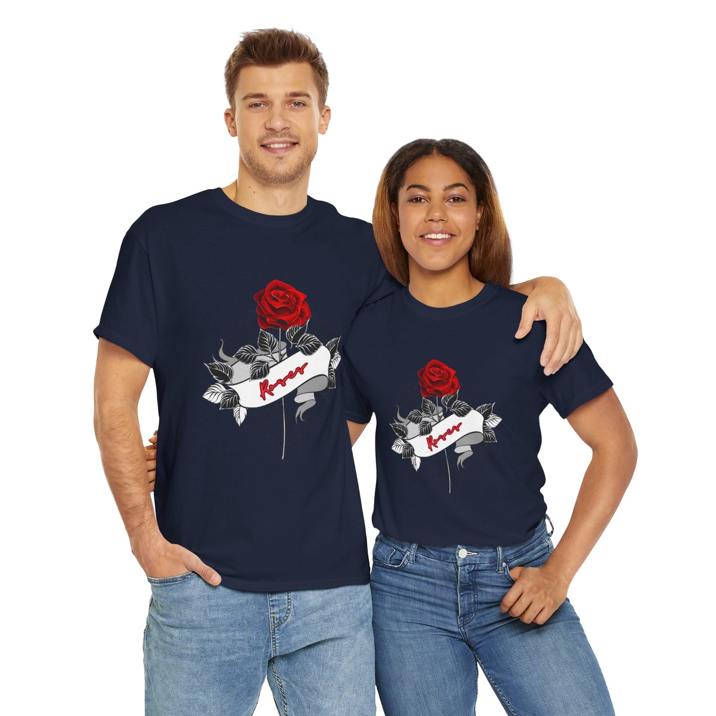 Roses Unisex Heavy Cotton T-Shirt