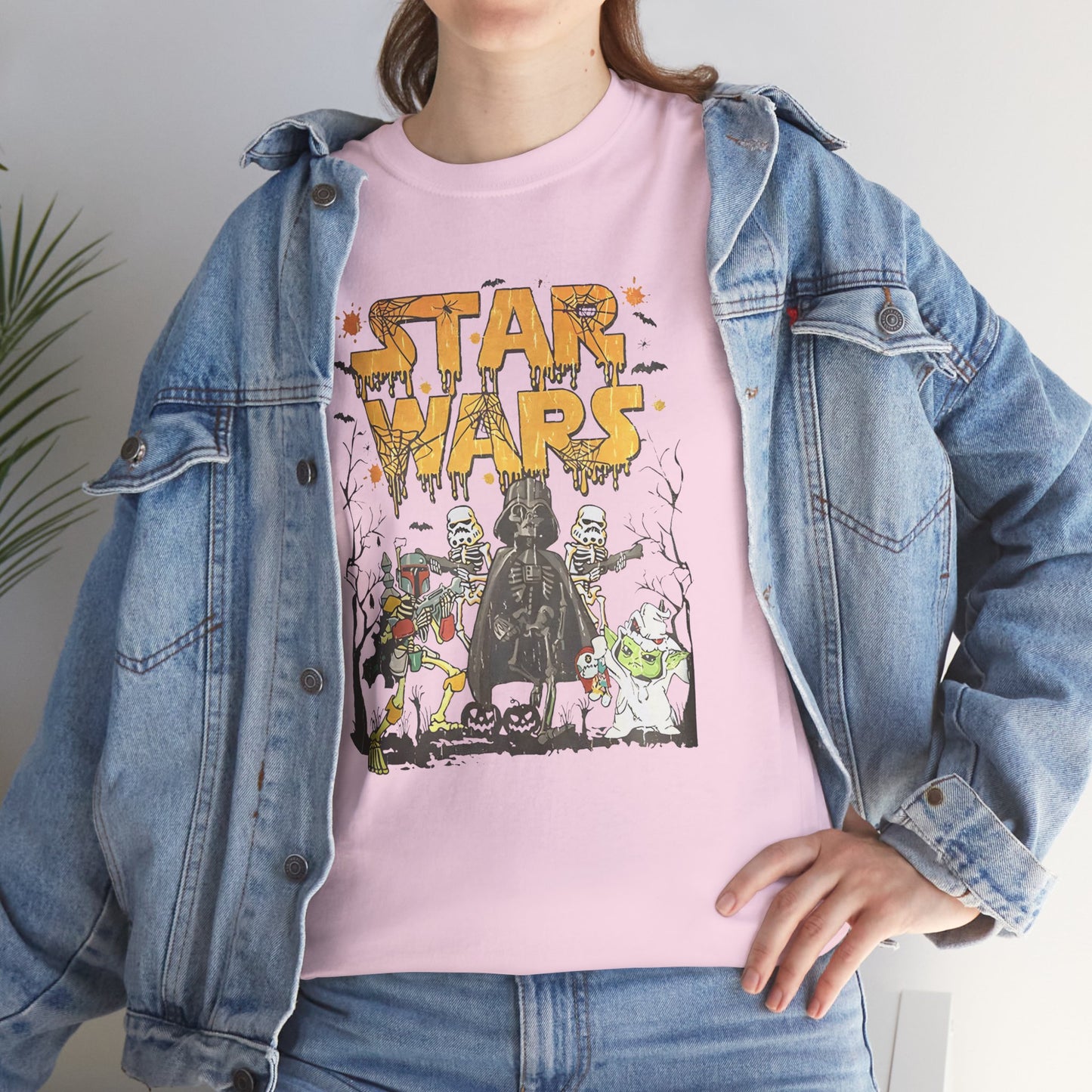 Star Wars Halloween Unisex Heavy Cotton T-Shirt