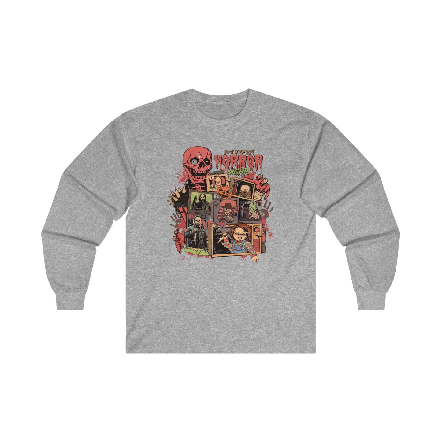 OMNI™ Halloween Horror Nights Unisex Ultra Cotton Long Sleeve T-Shirt