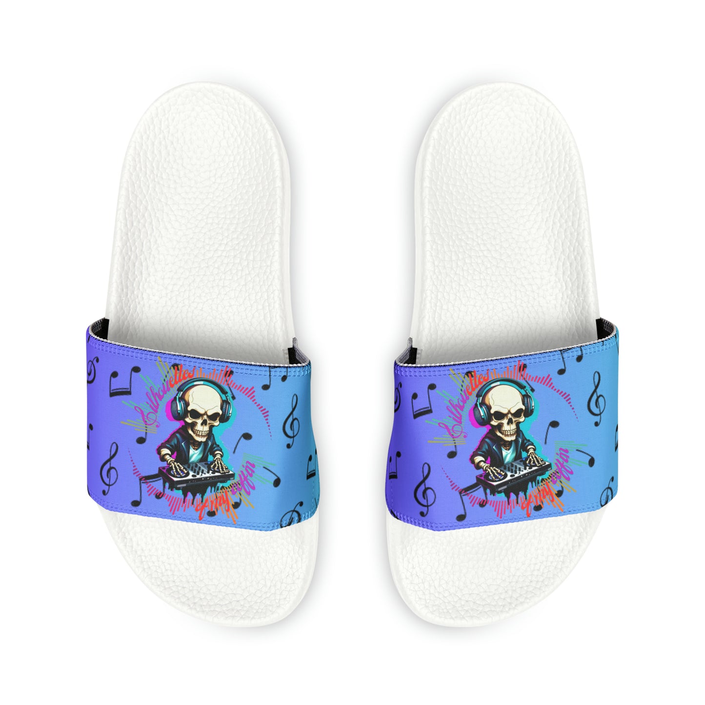 OMNI™ Silhouettes Of My Coffin Women's PU Slide Sandals (2nd Edition)