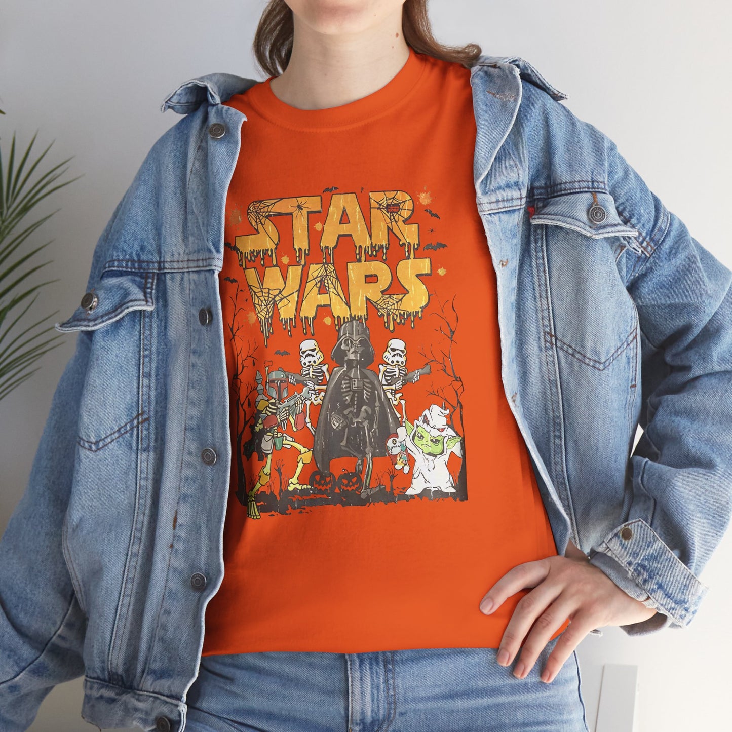 Star Wars Halloween Unisex Heavy Cotton T-Shirt