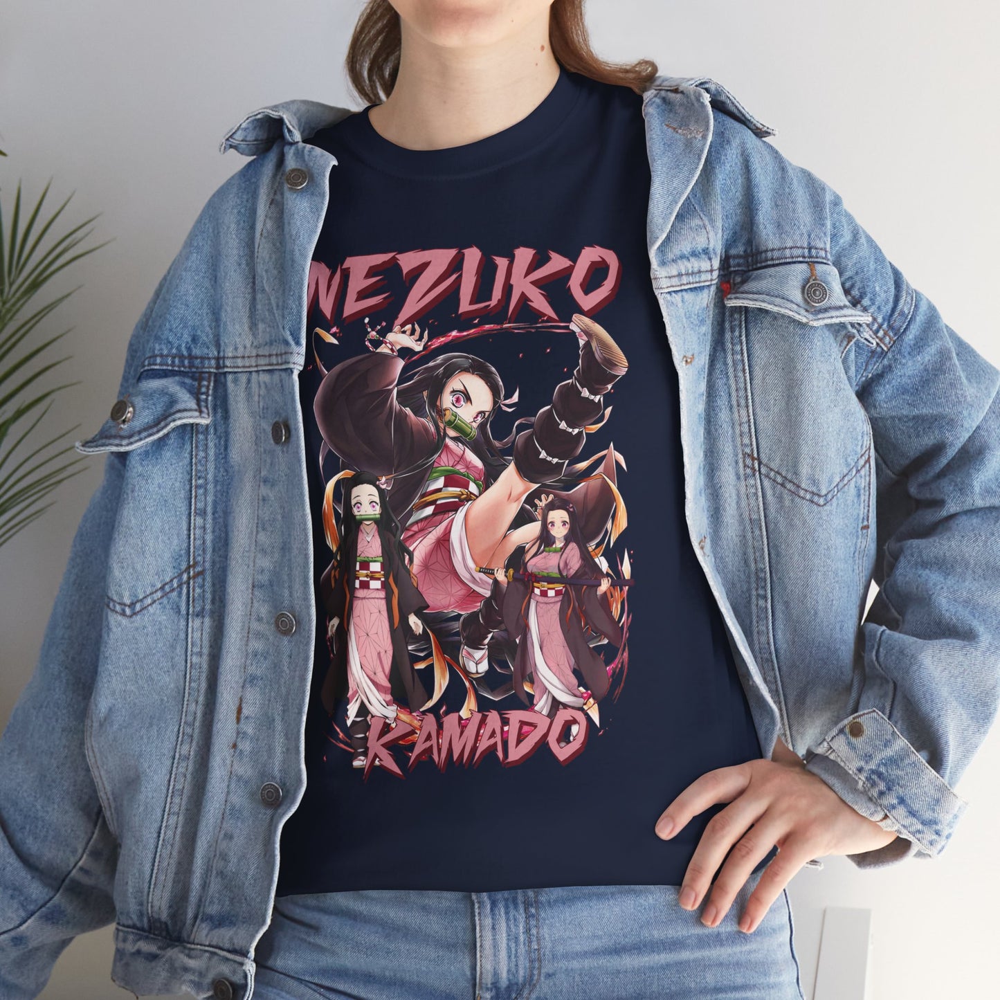 OMNI™ Demon Slayer Nezuko Kamado Unisex Heavy Cotton T-Shirt