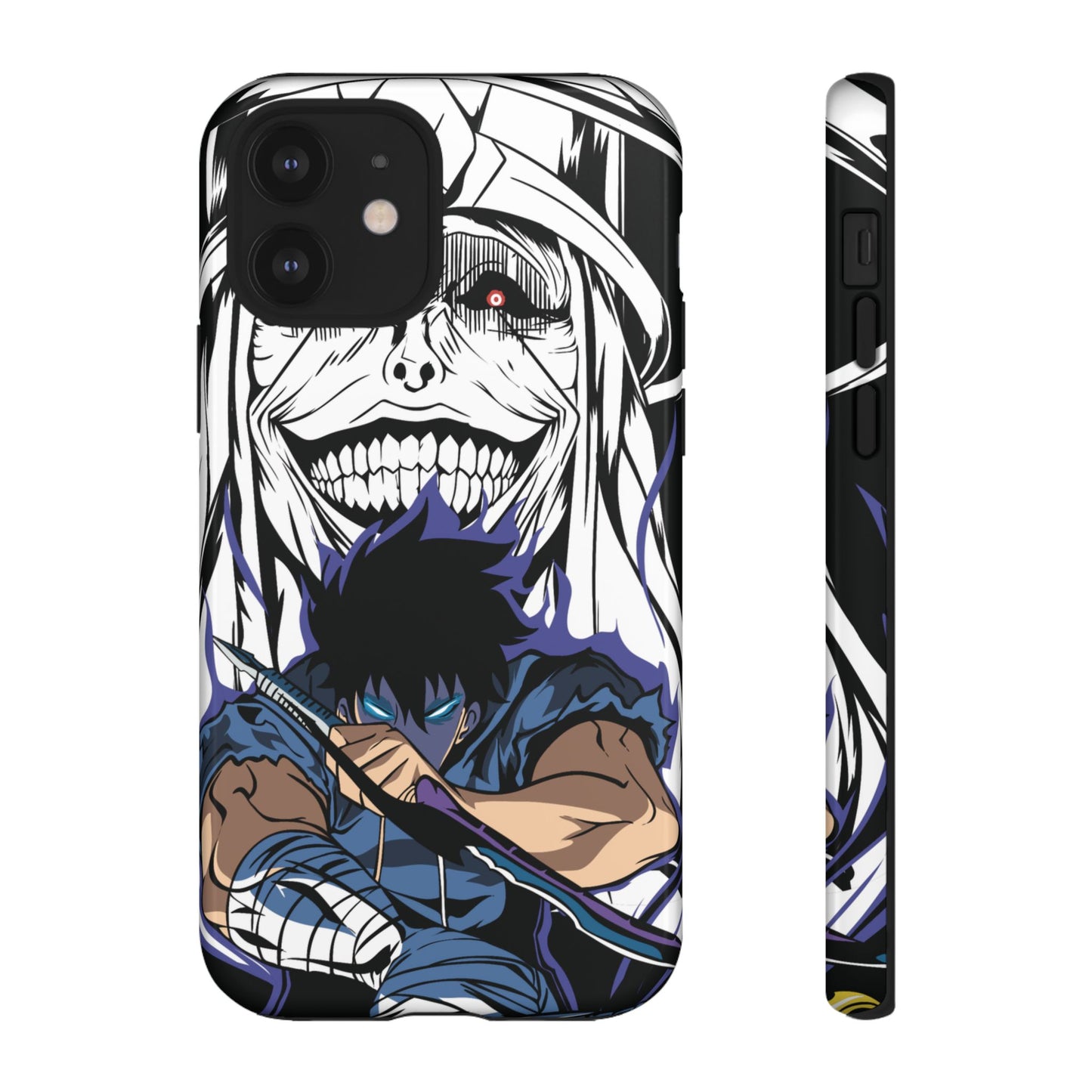 OMNI™ Solo Leveling Sung Jinwoo Vs Statue Of God II Double Layered Phone Case