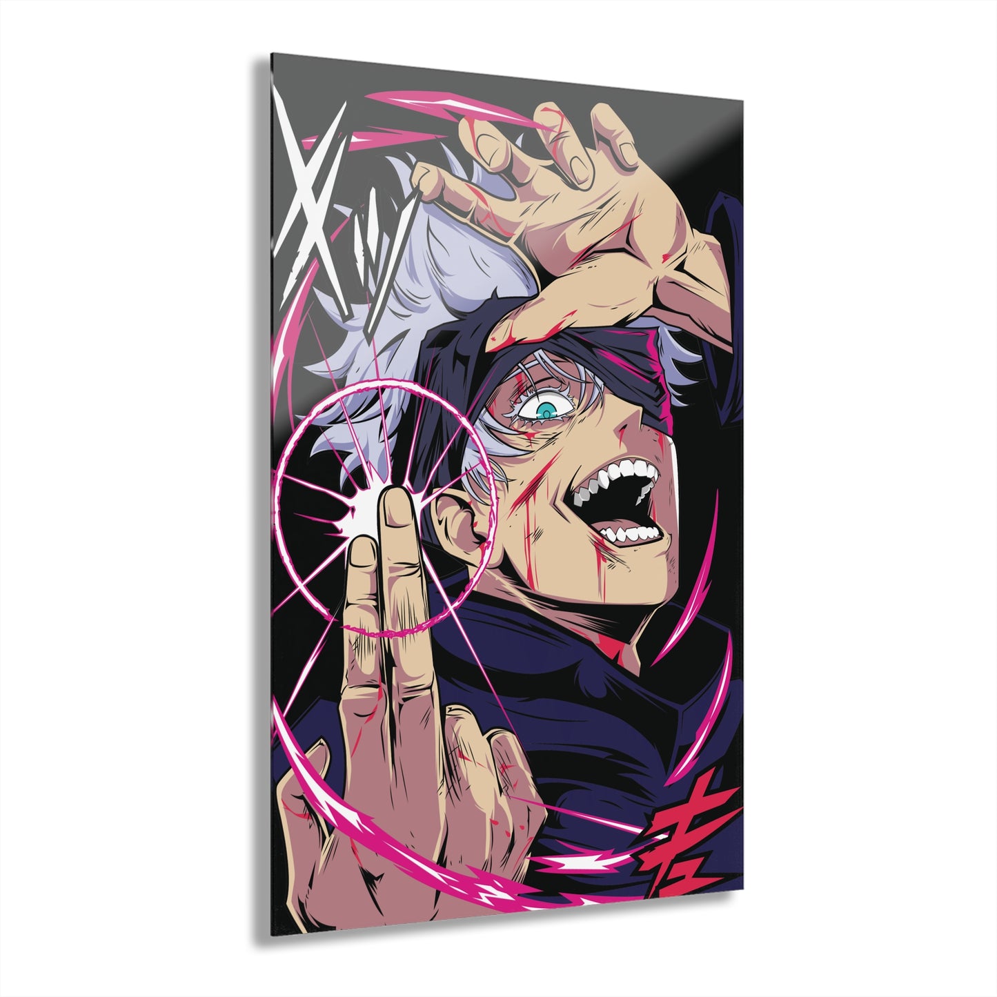 OMNI™ Jujutsu Kaisen Satoru Gojo Reversal Red Acrylic Print