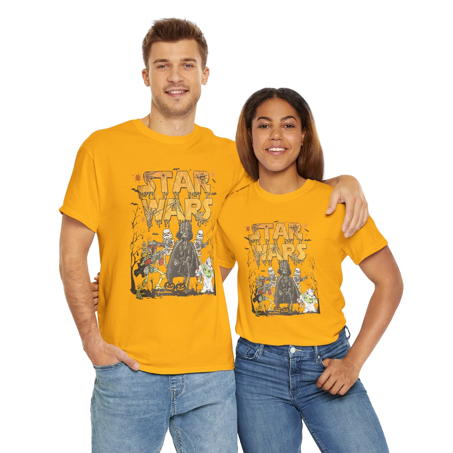 Star Wars Halloween Unisex Heavy Cotton T-Shirt