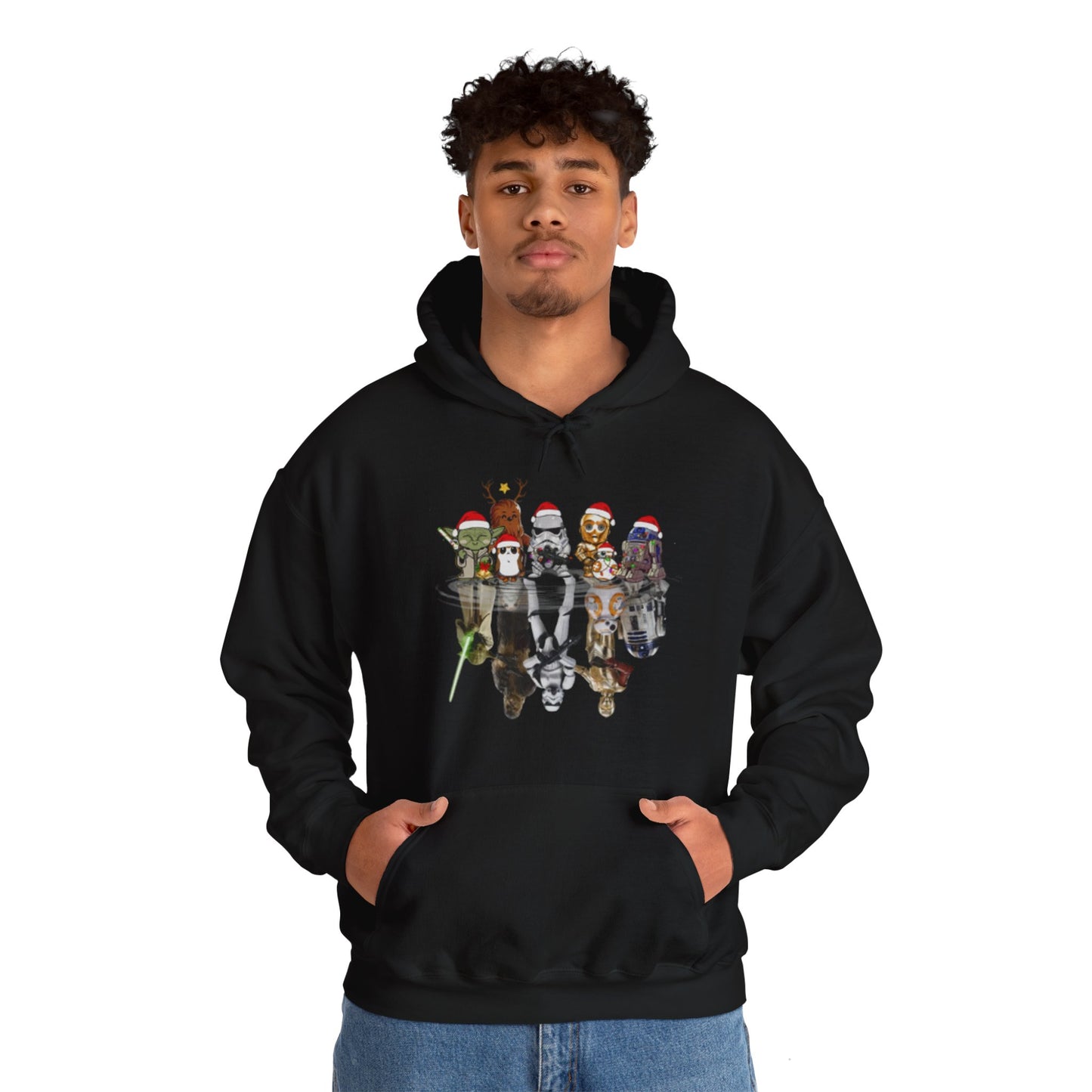 Star Wars Christmas Themed Unisex Hoodie