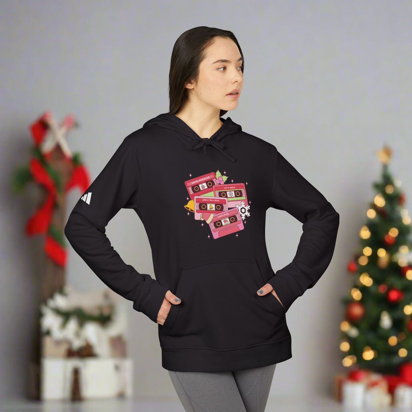 OMNI™ Christmas Carol Adidas Unisex Fleece Hoodie
