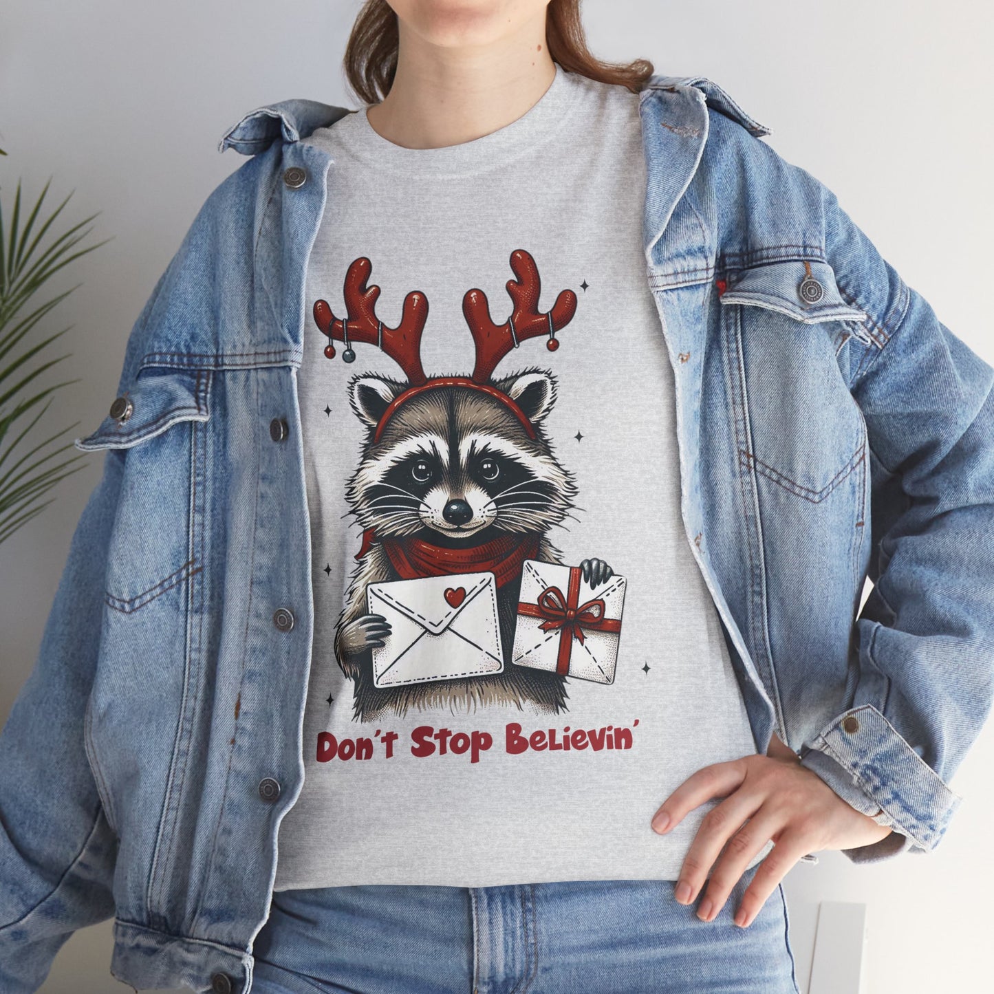 OMNI™ Don't Stop Believin' Unisex Heavy Cotton T-Shirt