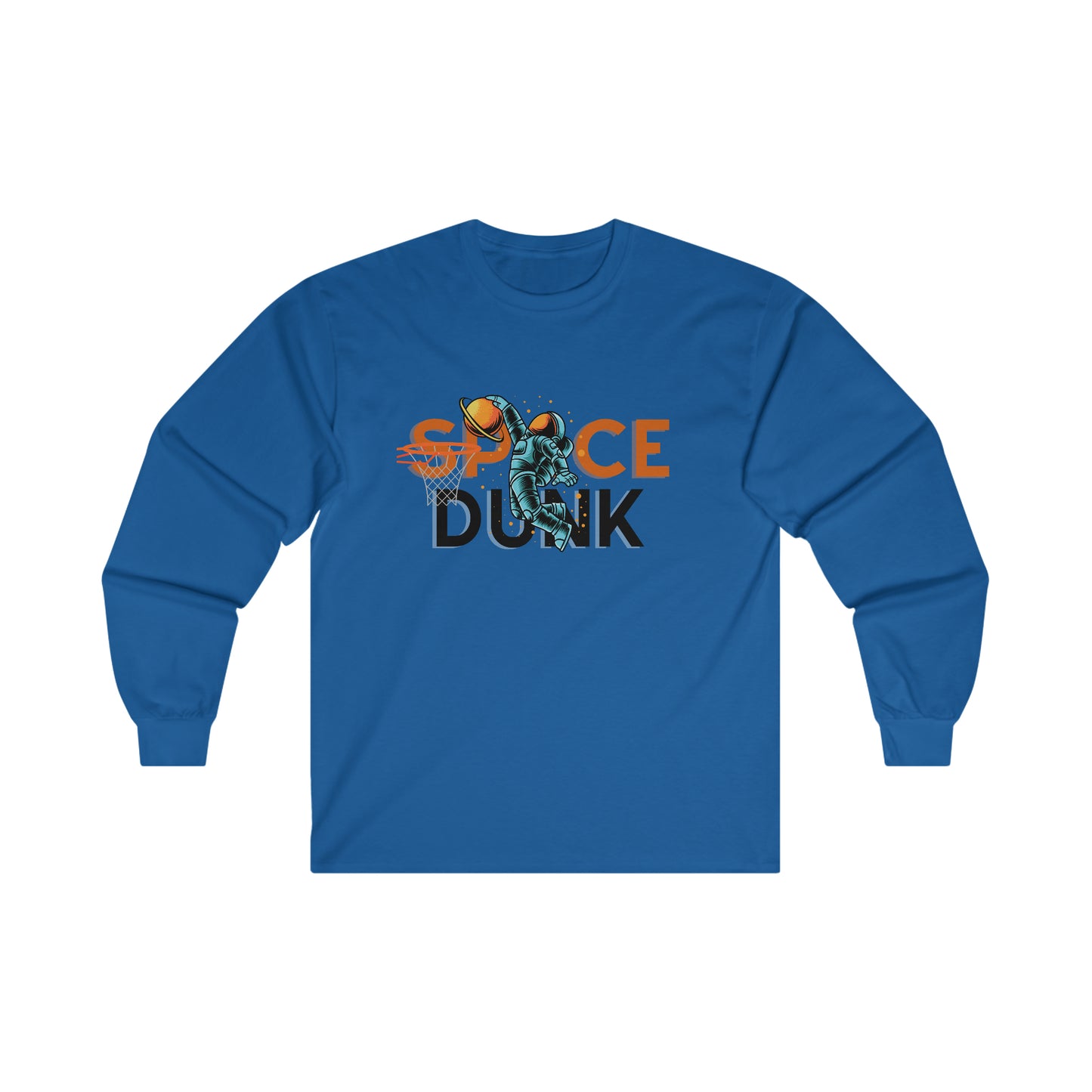 OMNI™ Space Dunk Unisex Ultra Cotton Long Sleeve T-Shirt