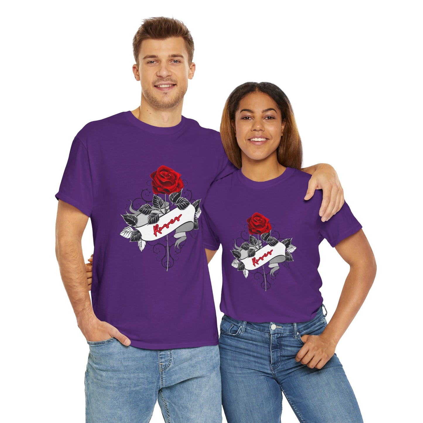 Roses Unisex Heavy Cotton T-Shirt