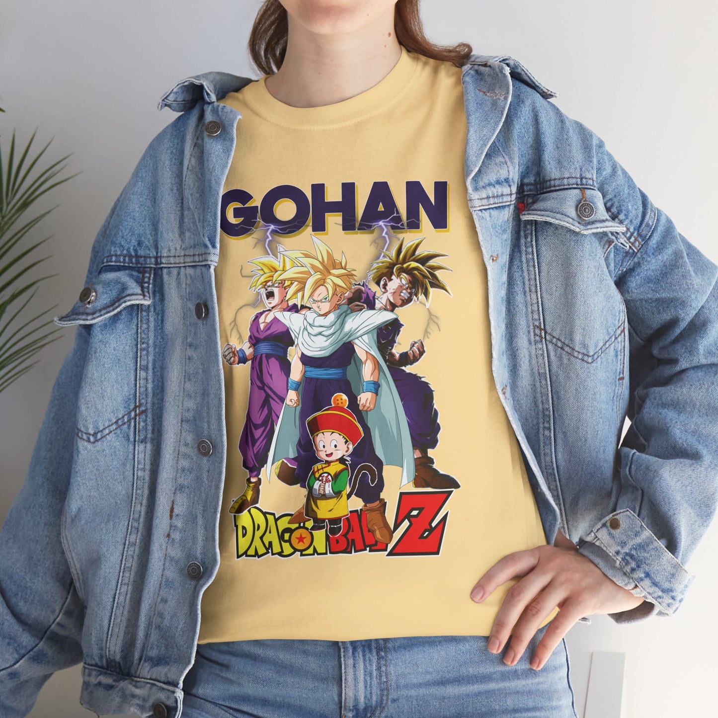 OMNI™ Dragon Ball Z Gohan Unisex Heavy Cotton T-Shirt