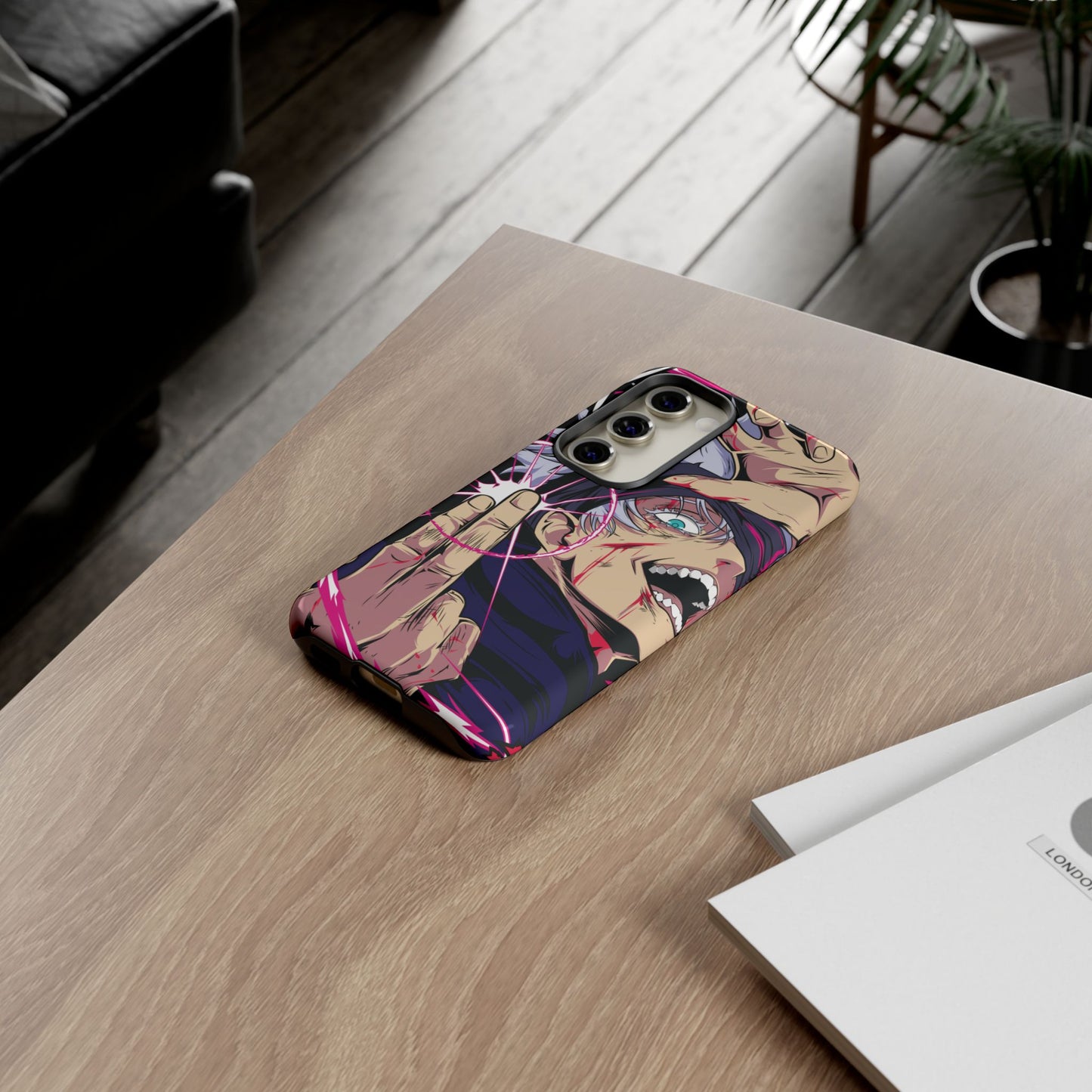 OMNI™ Jujutsu Kaisen Satoru Gojo Reversal Red Technique Double Layered Phone Case