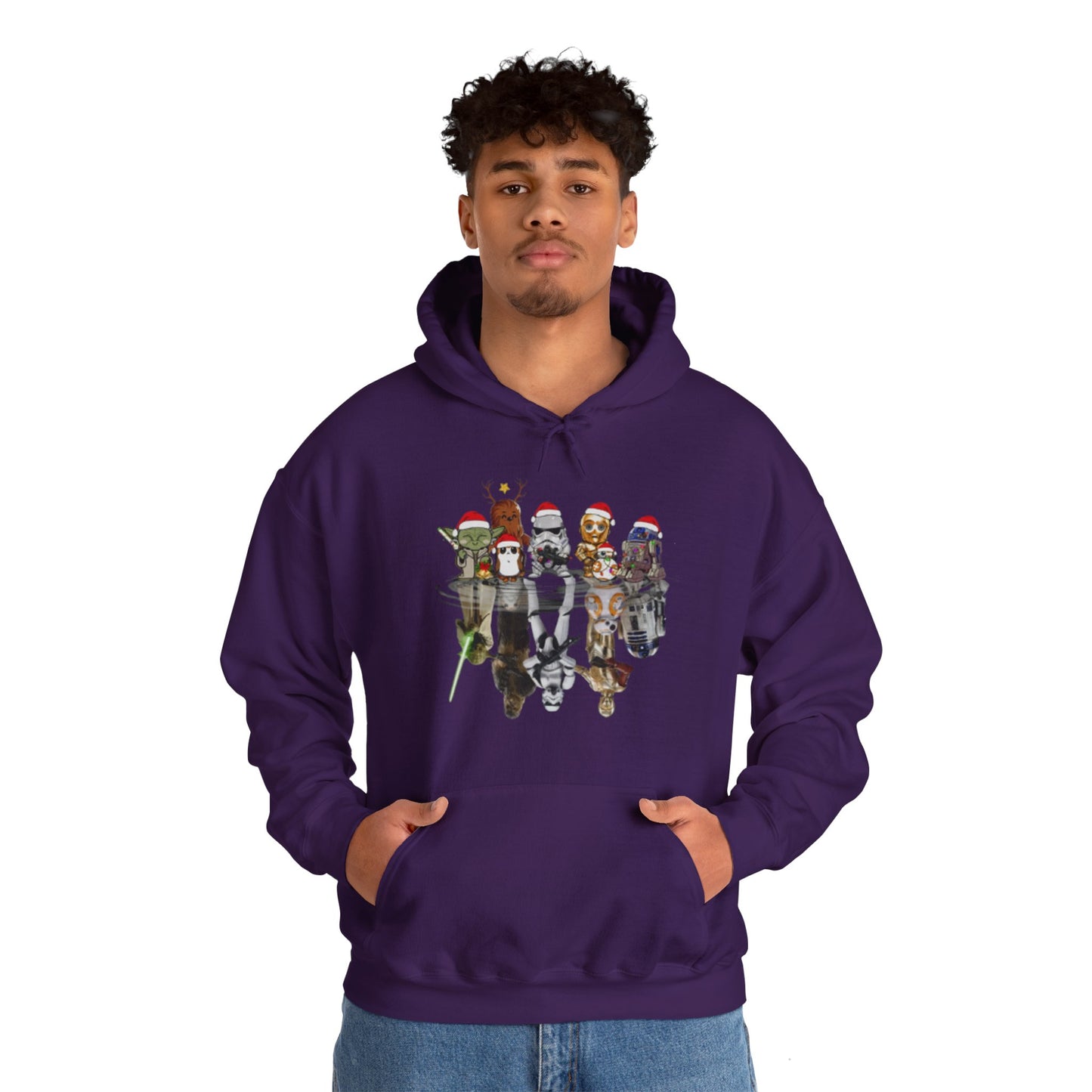 Star Wars Christmas Themed Unisex Hoodie