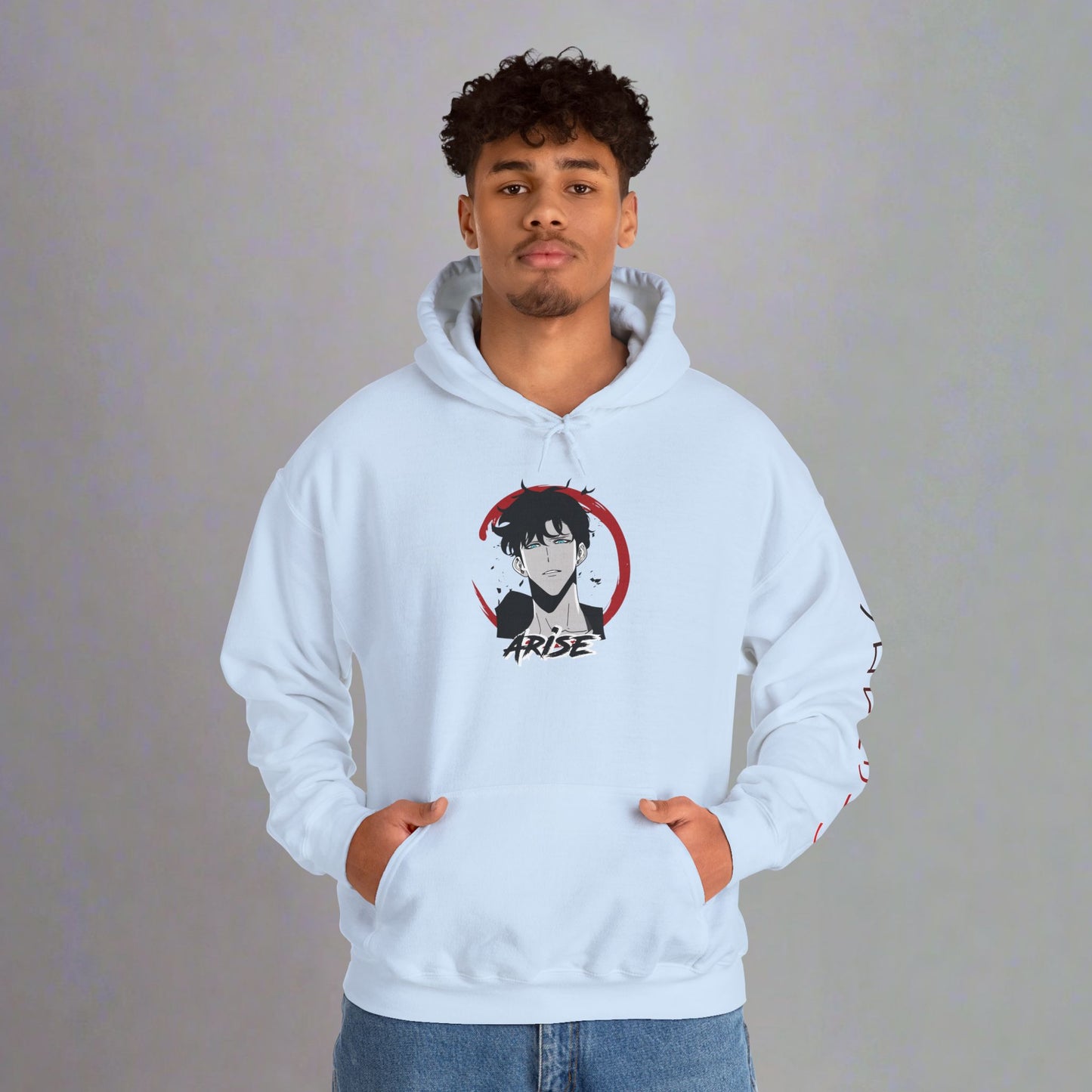 OMNI™ Solo Leveling Sung Jin-Woo Arise III Unisex Heavy Blend Hoodie