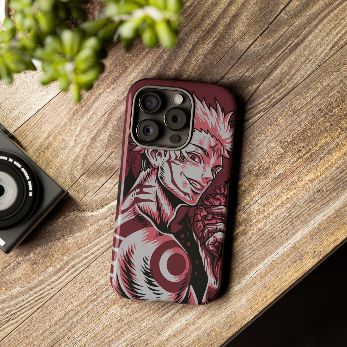 OMNI™ Jujutsu Kaisen Cursed King Sukuna Double Layered Phone Case