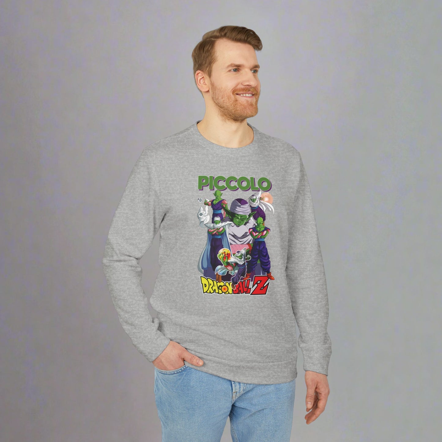 OMNI™ Dragon Ball Z Piccolo Adidas Unisex Fleece Crewneck Sweatshirt