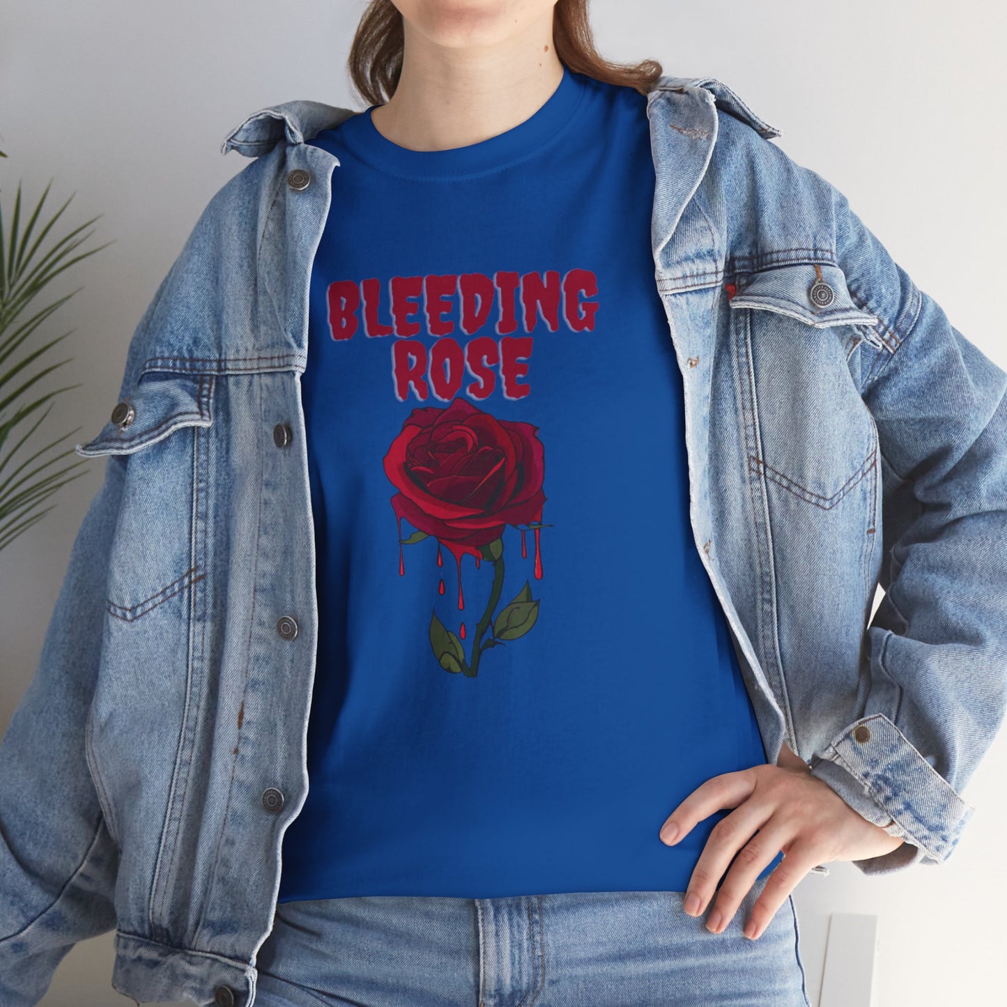 OMNI™ Bleeding Rose Unisex Heavy Cotton T-Shirt