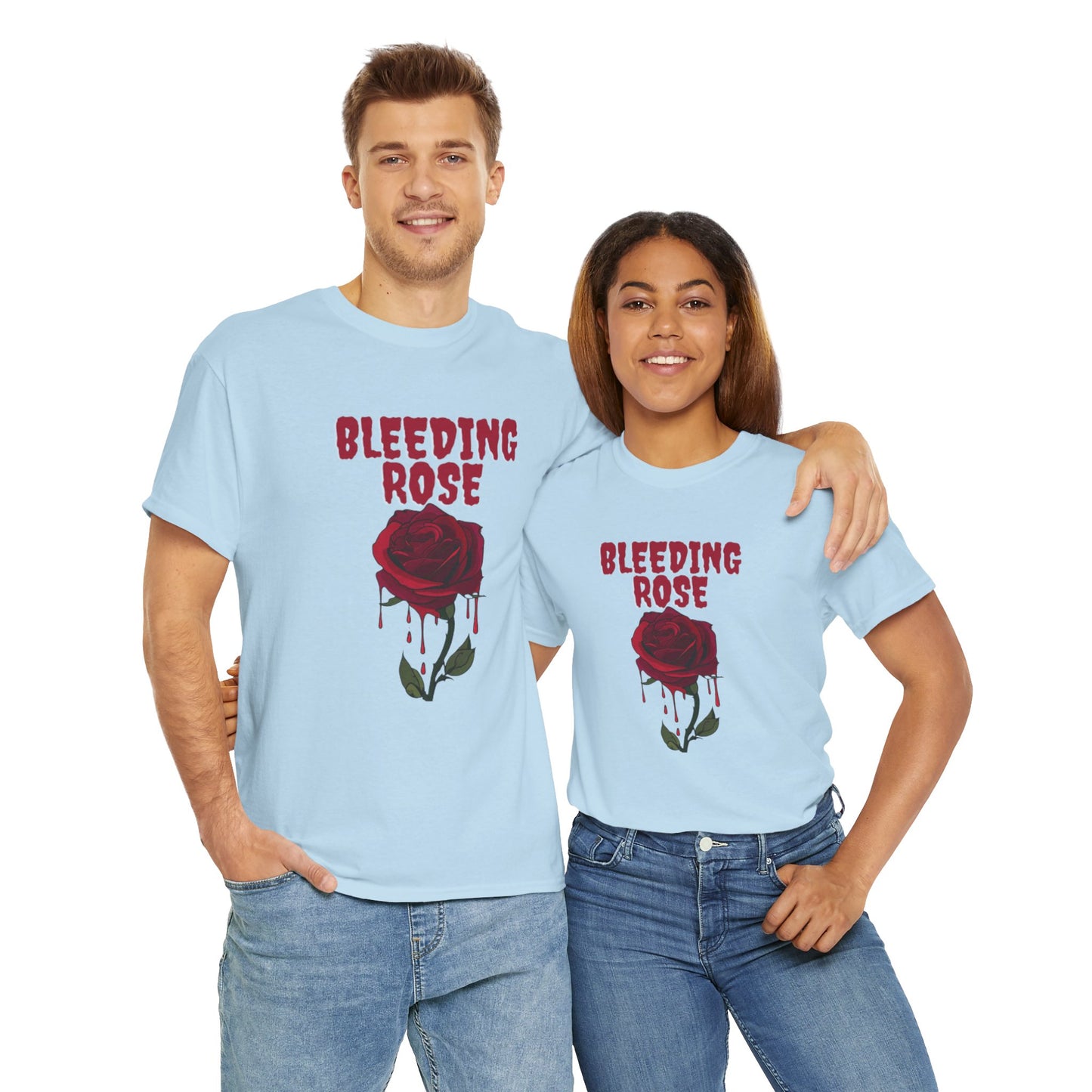 OMNI™ Bleeding Rose Unisex Heavy Cotton T-Shirt