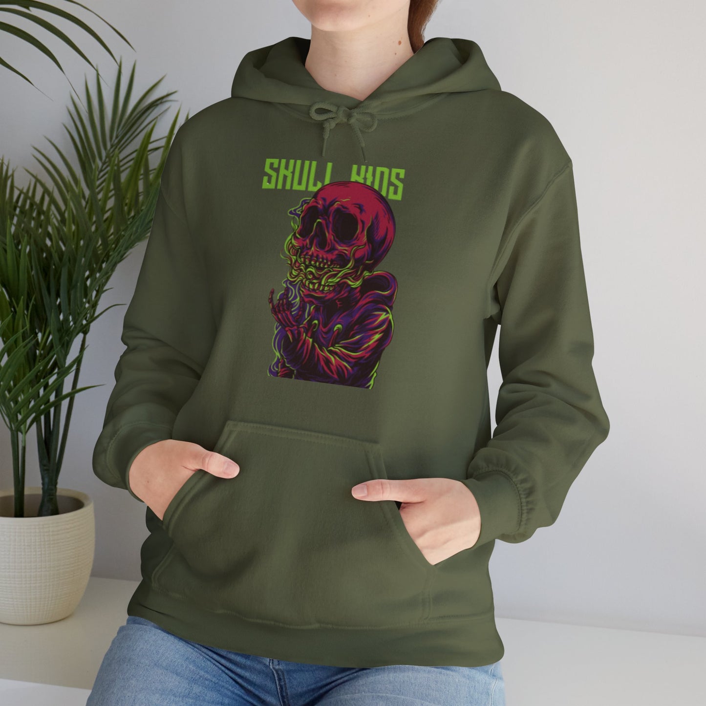 Skull Kids Unisex Heavy Blend Hoodie