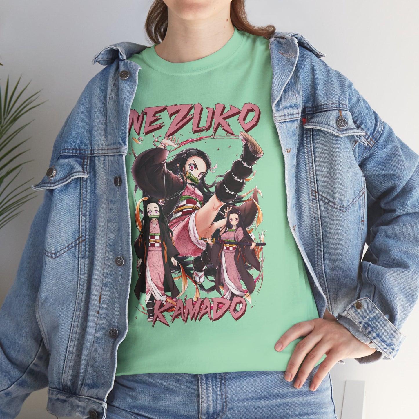 OMNI™ Demon Slayer Nezuko Kamado Unisex Heavy Cotton T-Shirt