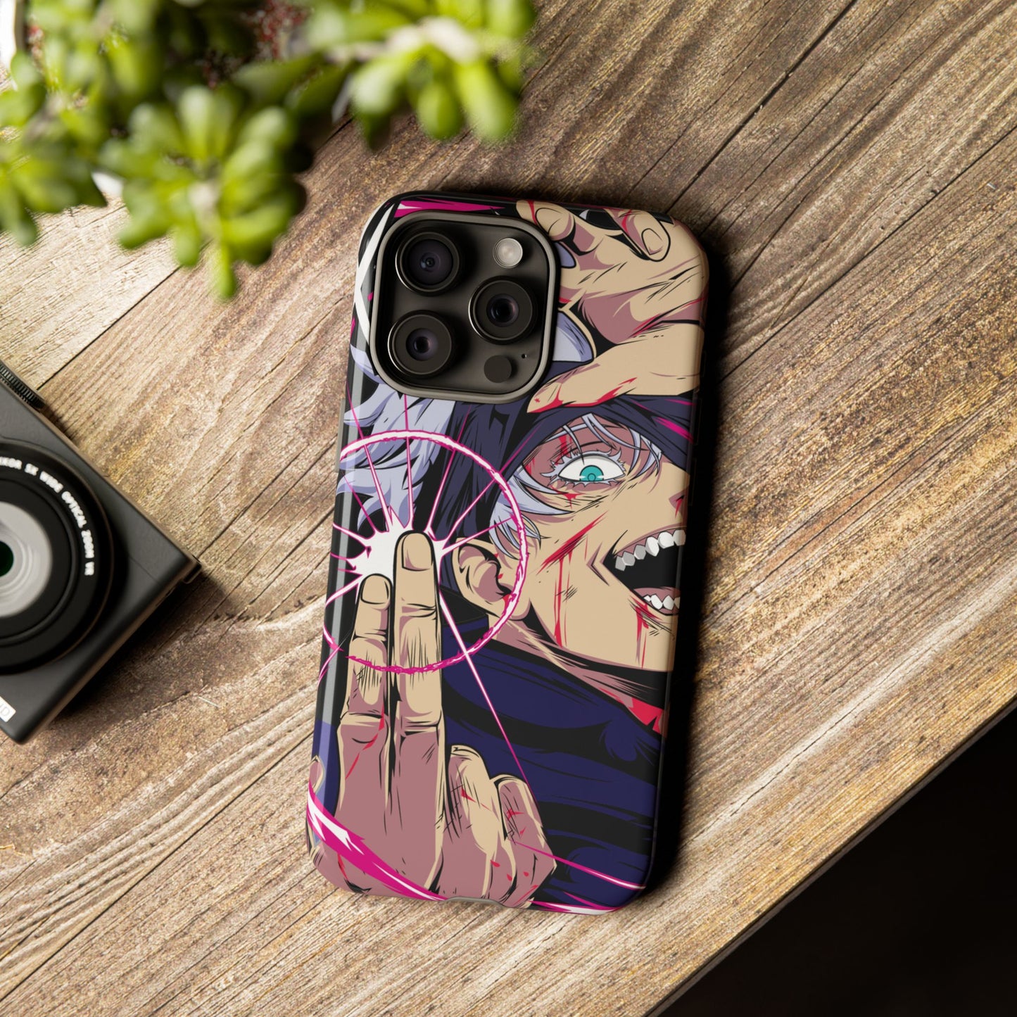 OMNI™ Jujutsu Kaisen Satoru Gojo Reversal Red Technique Double Layered Phone Case