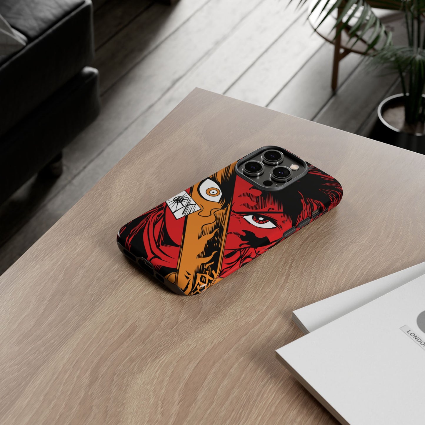 OMNI™ Demon Slayer Tanjiro Kamado Slayer Mark Double Layered Phone Case