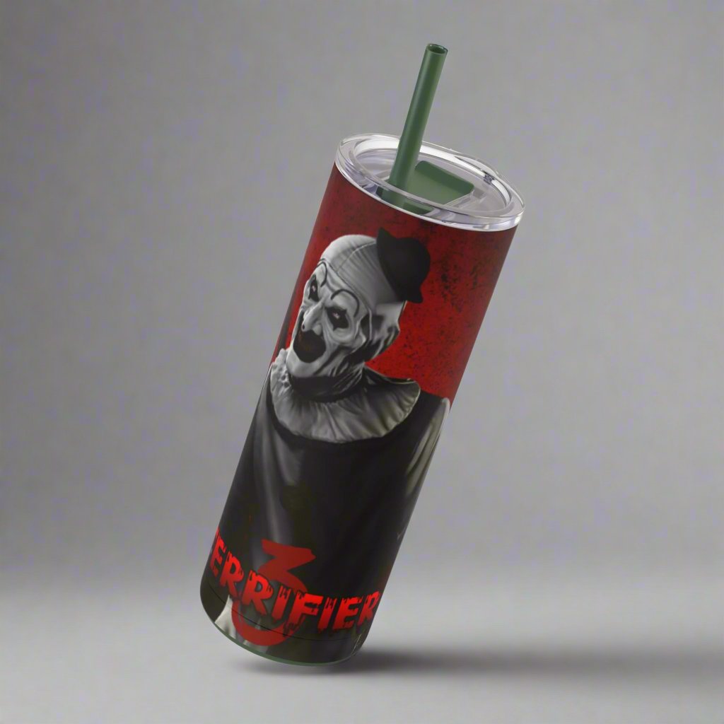 OMNI™ Art The Clown (Terrifuer III) Maars Maker 20oz Skinny Matte Tumbler