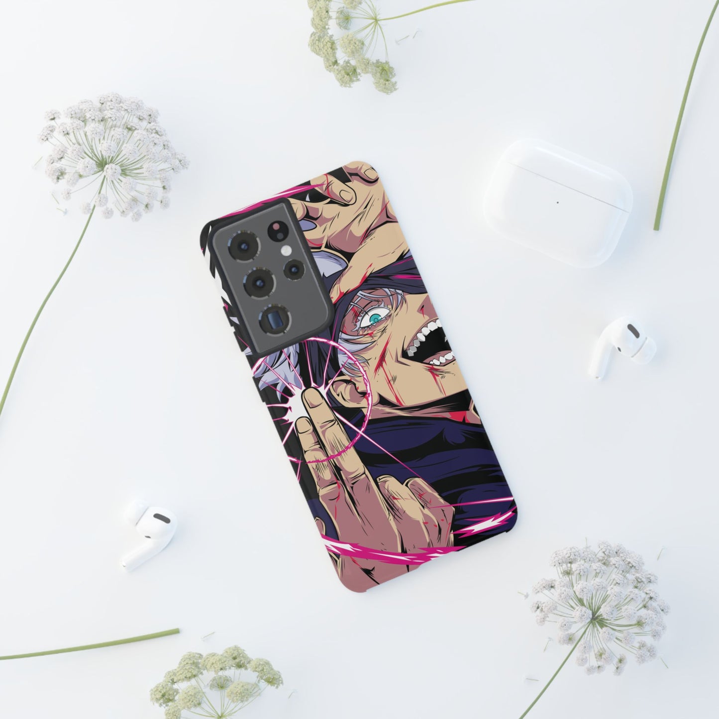 OMNI™ Jujutsu Kaisen Satoru Gojo Reversal Red Technique Double Layered Phone Case