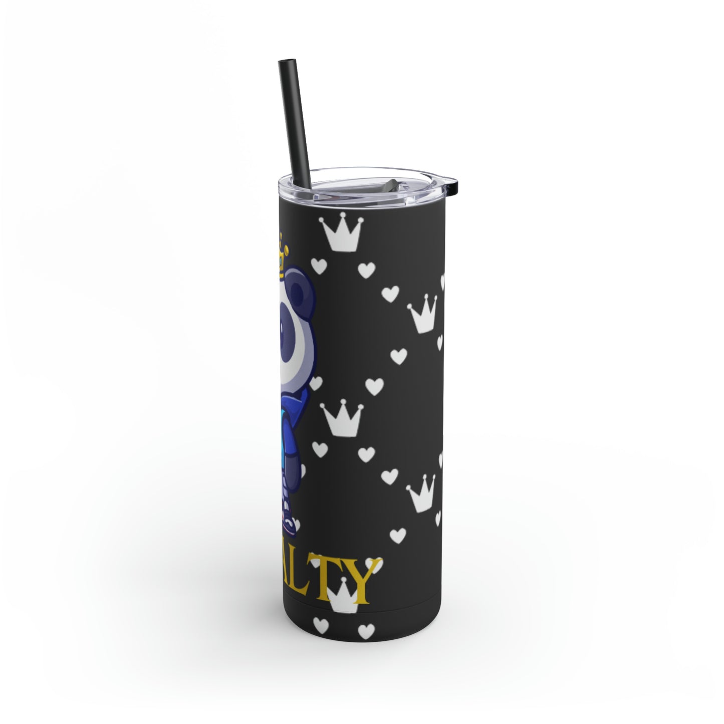 OMNI™ Royalty Panda Maars Maker Skinny Matte Tumbler (20oz)
