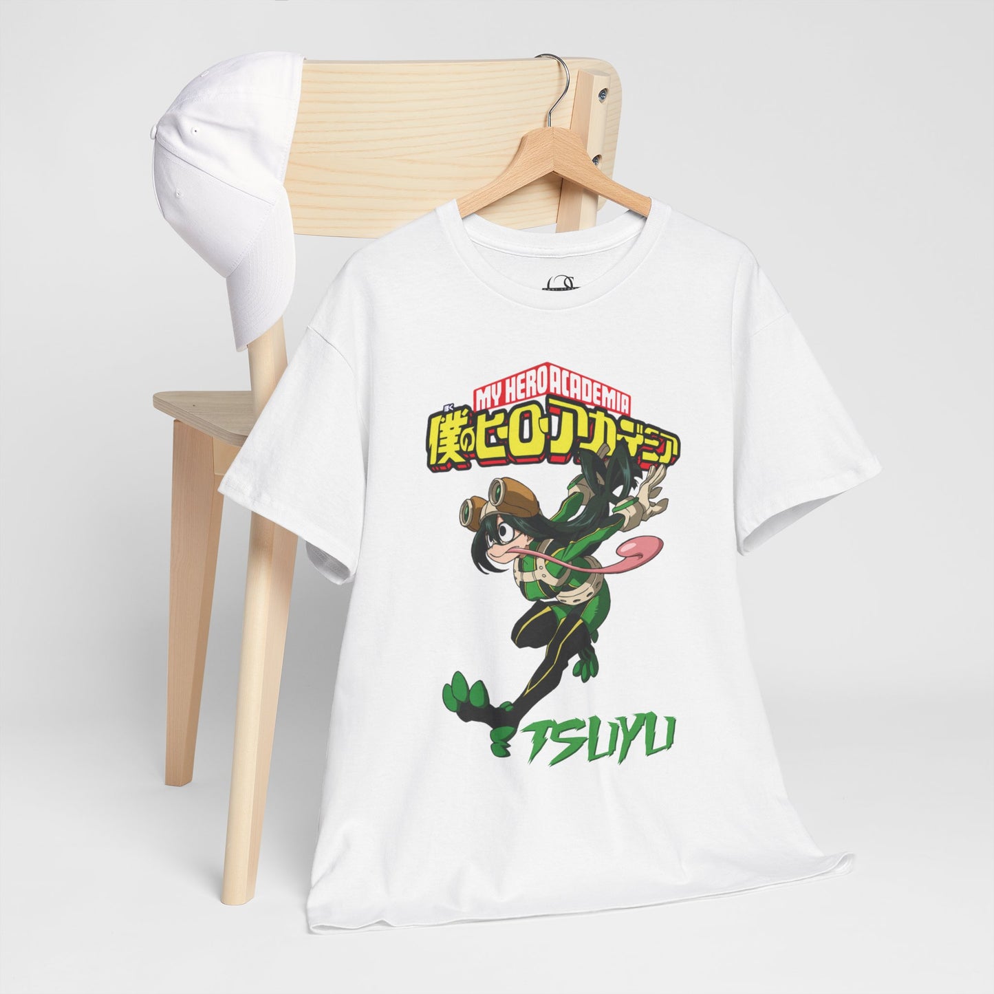OMNI™ My Hero Academia Tsuyu Asui Unisex Heavy Cotton T-Shirt